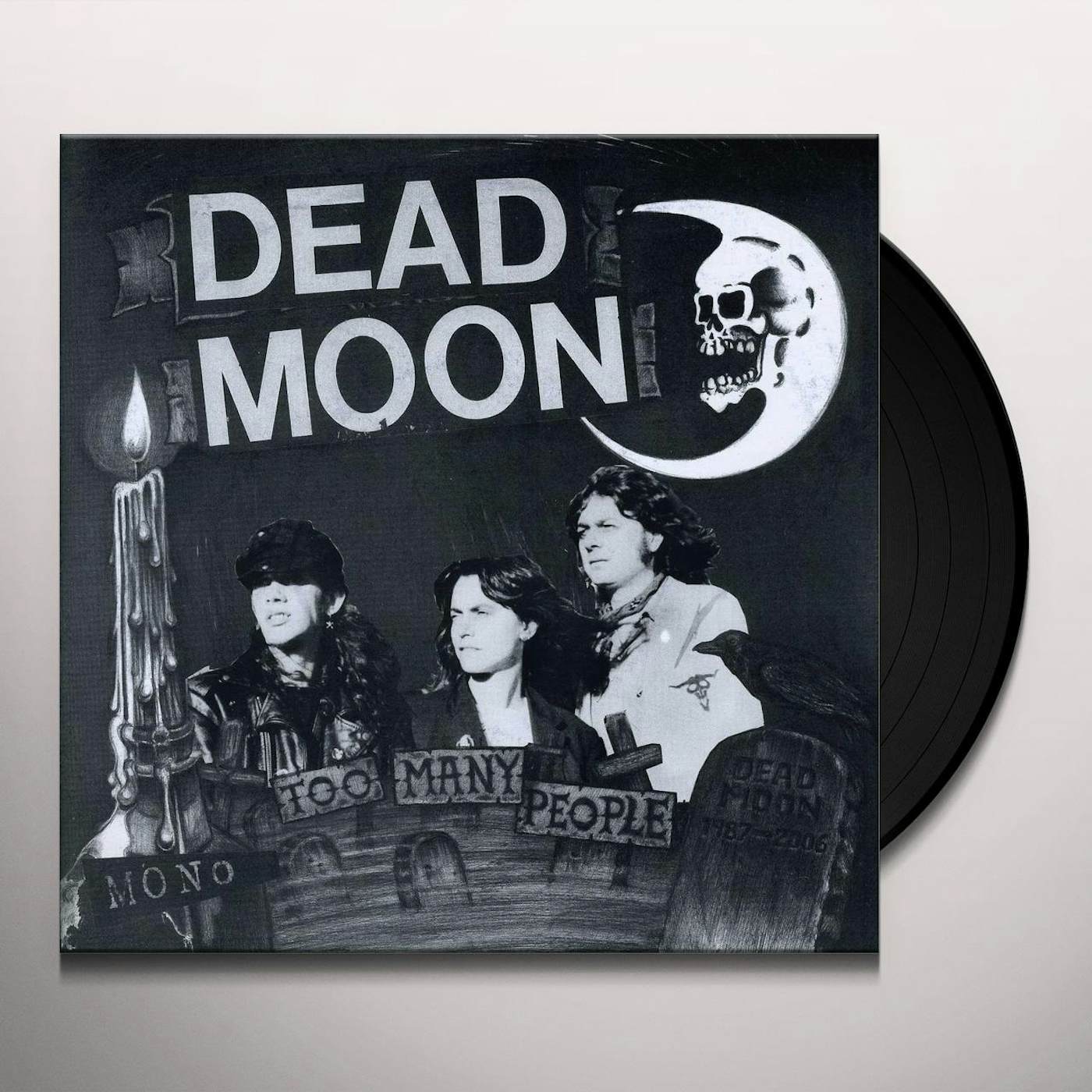 Dead Moon TOO MANY PEOPLE Vinyl Record