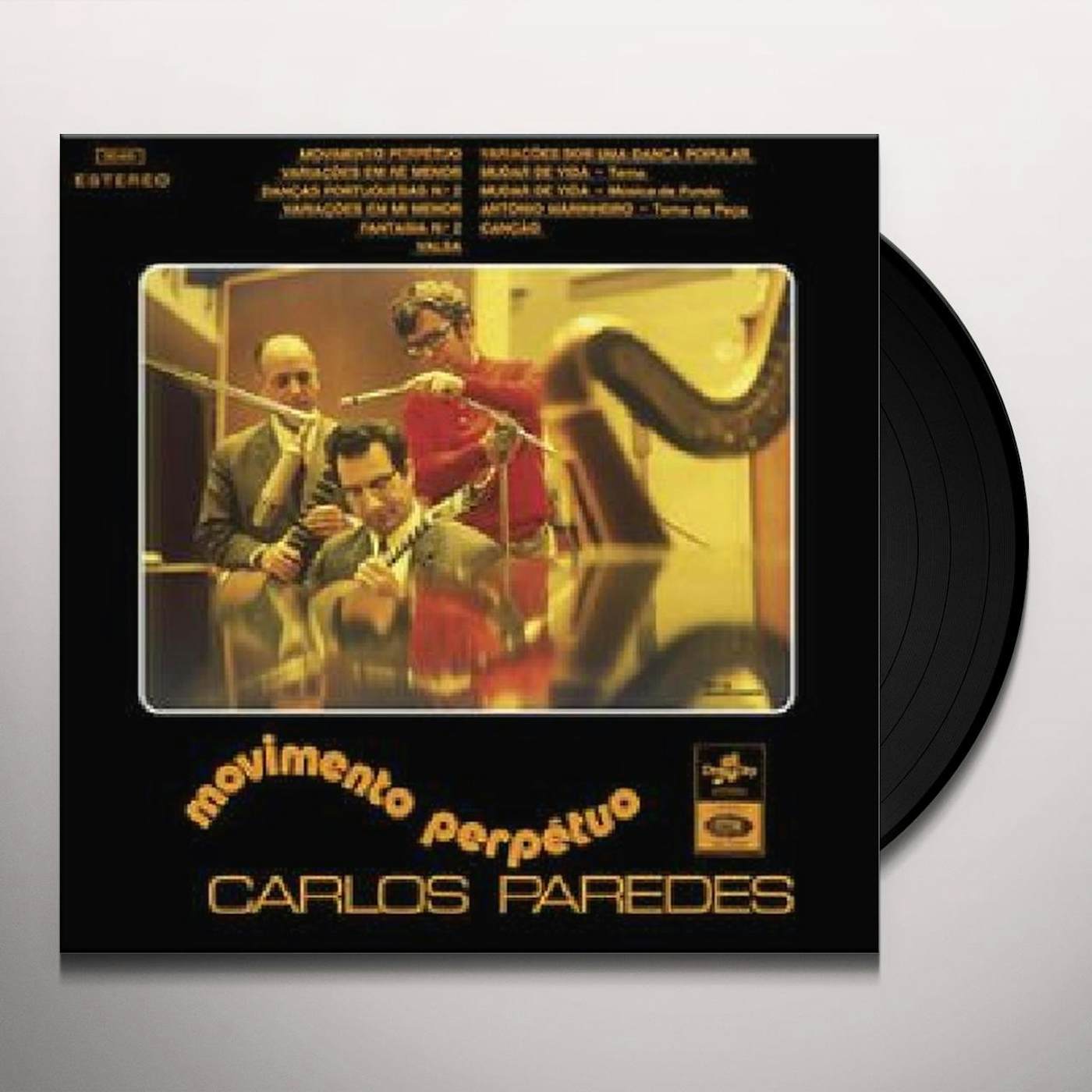 Carlos Paredes MOVIMENTO PERPETUO Vinyl Record