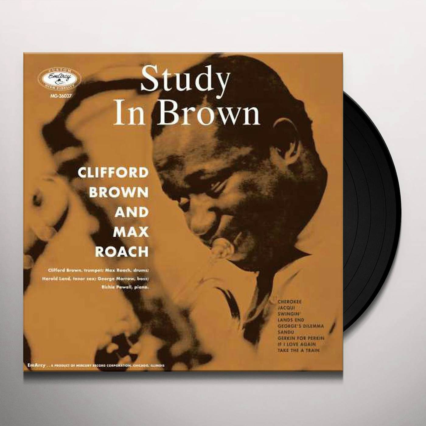 Clifford Brown & Max Roach Study In Brown Vinyl Record