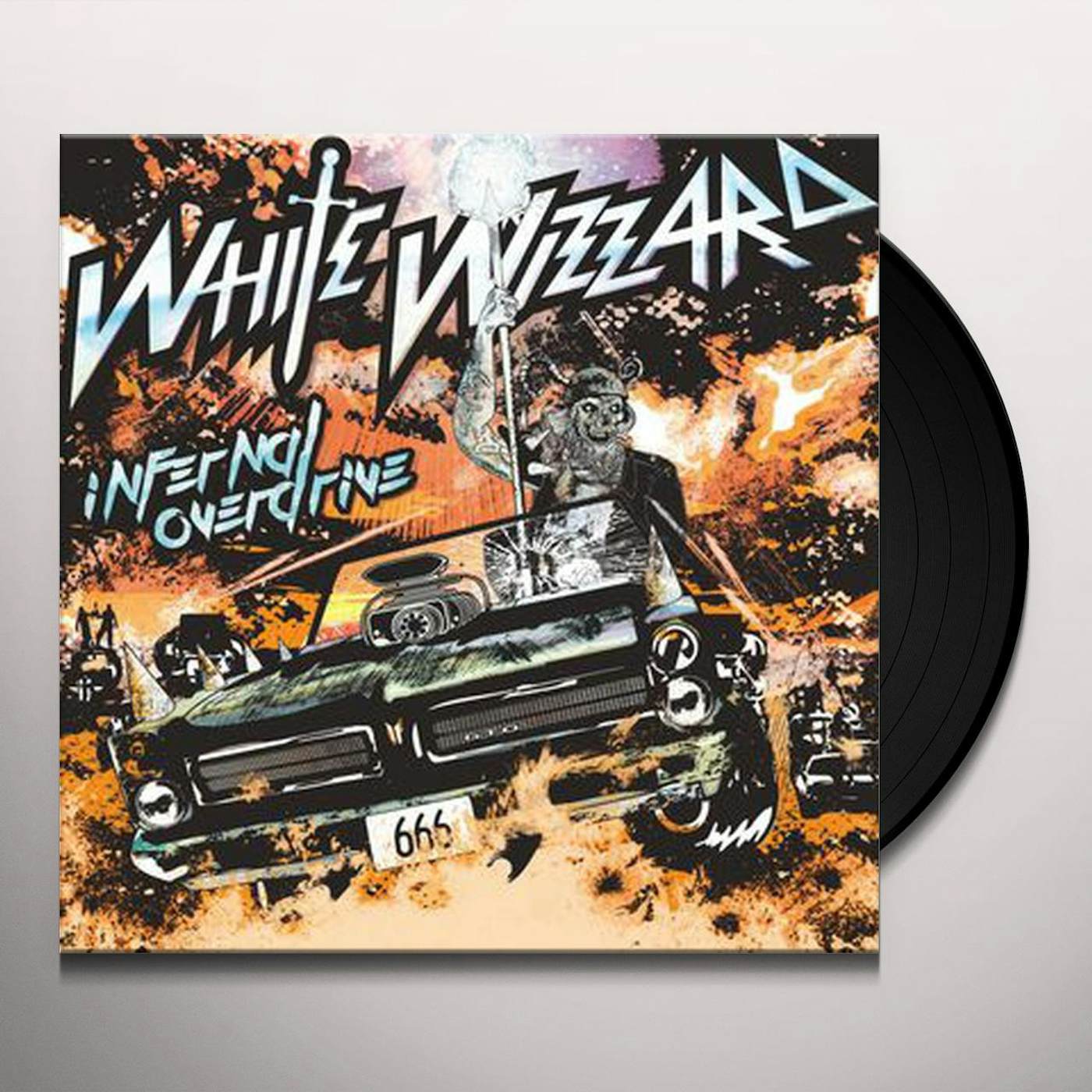White Wizzard Infernal Overdrive Vinyl Record