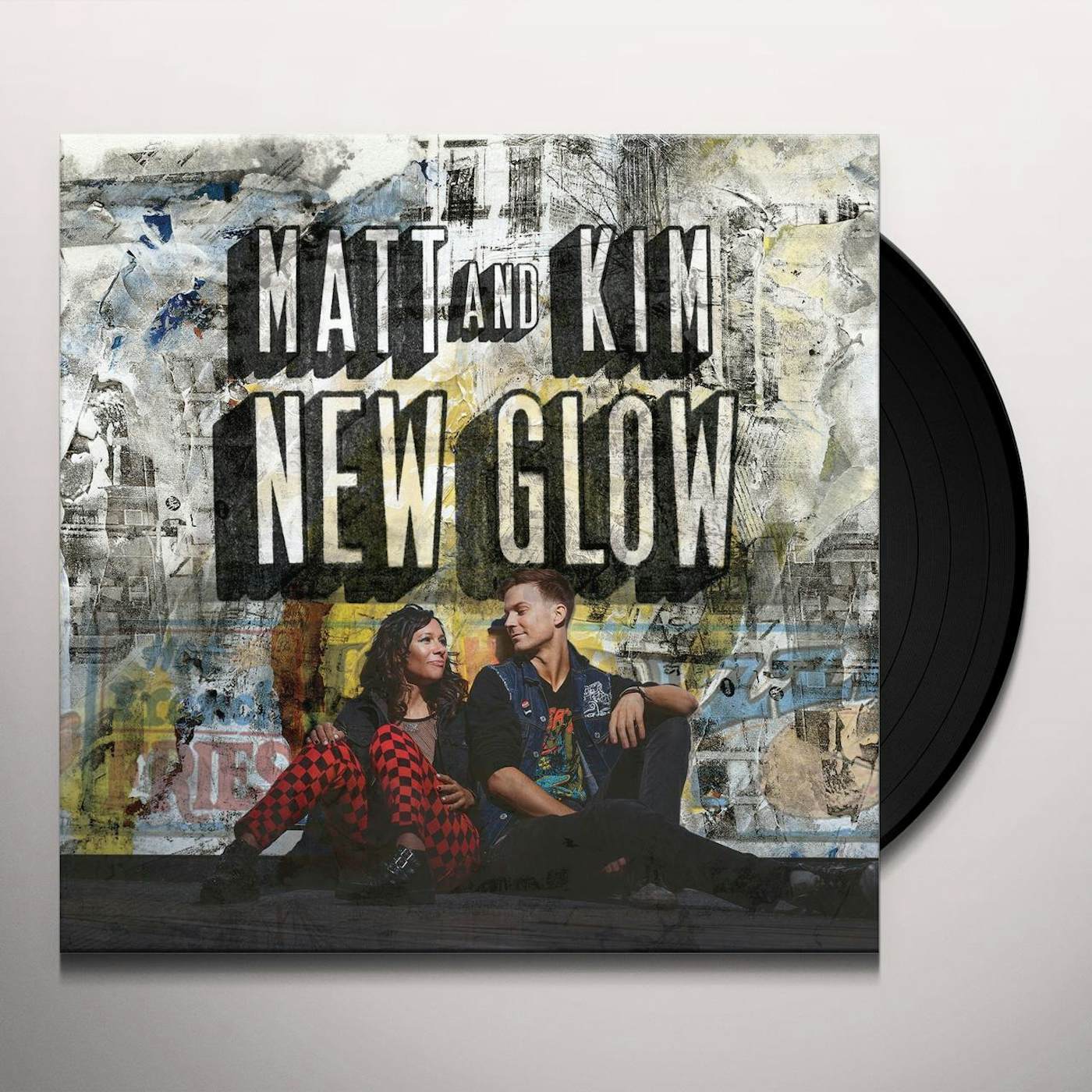 Matt and Kim New Glow Vinyl Record