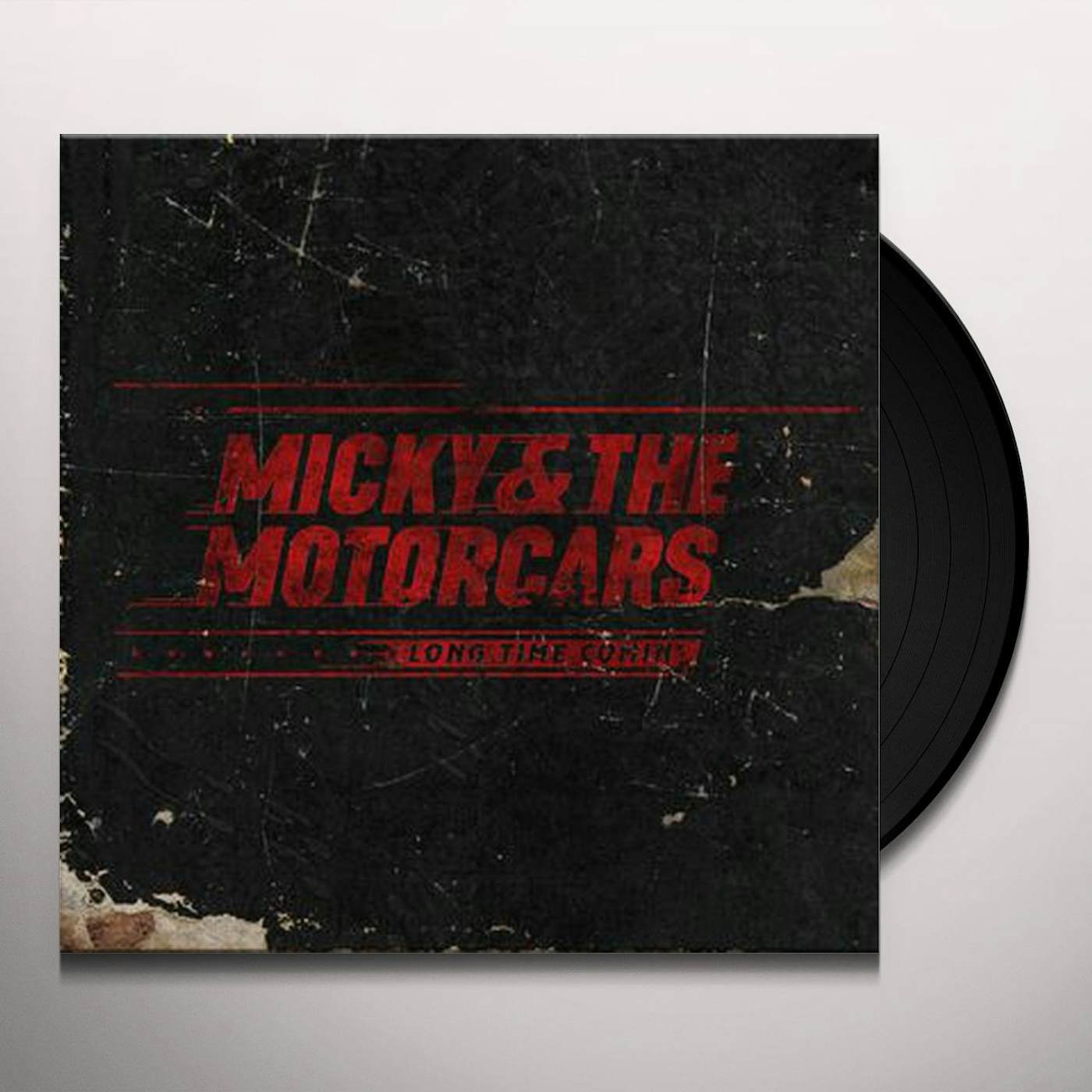 Micky & The Motorcars Long Time Comin' Vinyl Record