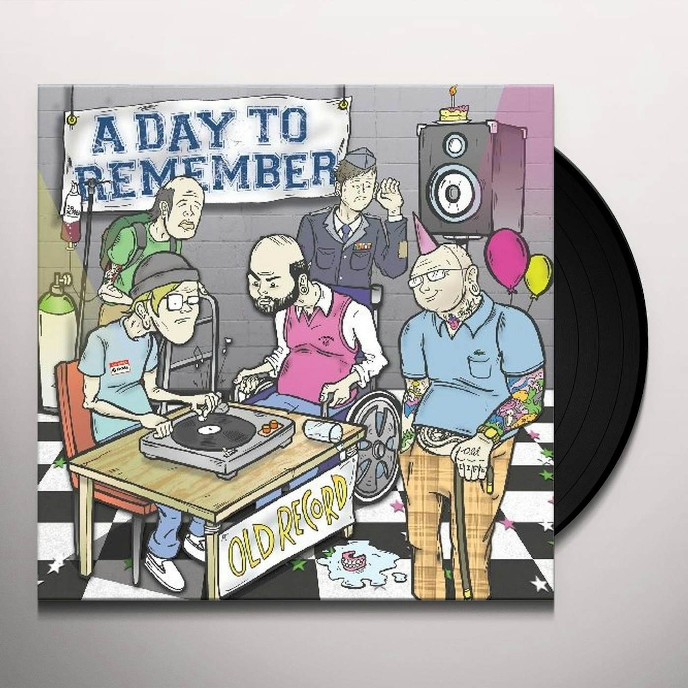 A Day To Remember Old Record Vinyl Record