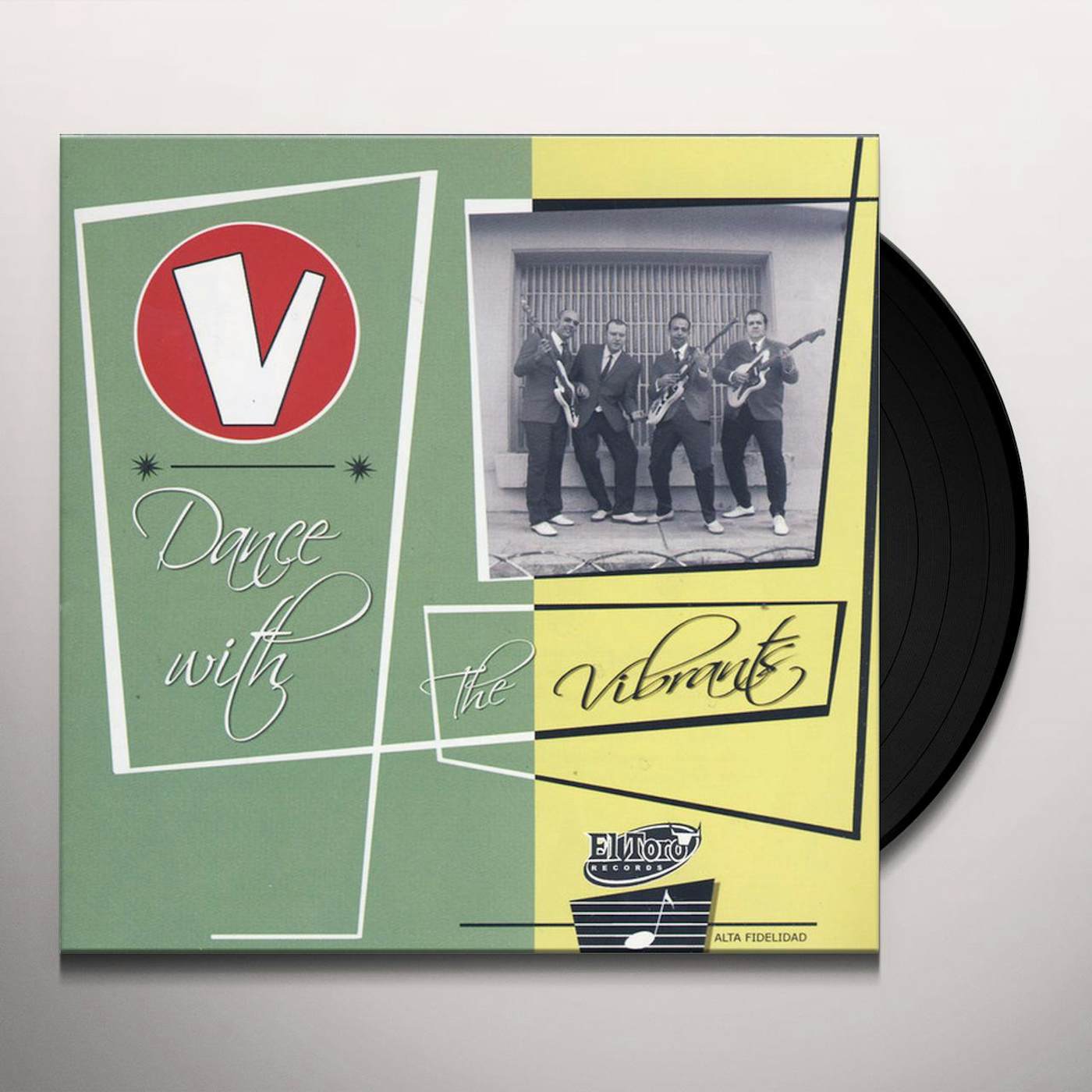 The Vibrants Dance With Vinyl Record