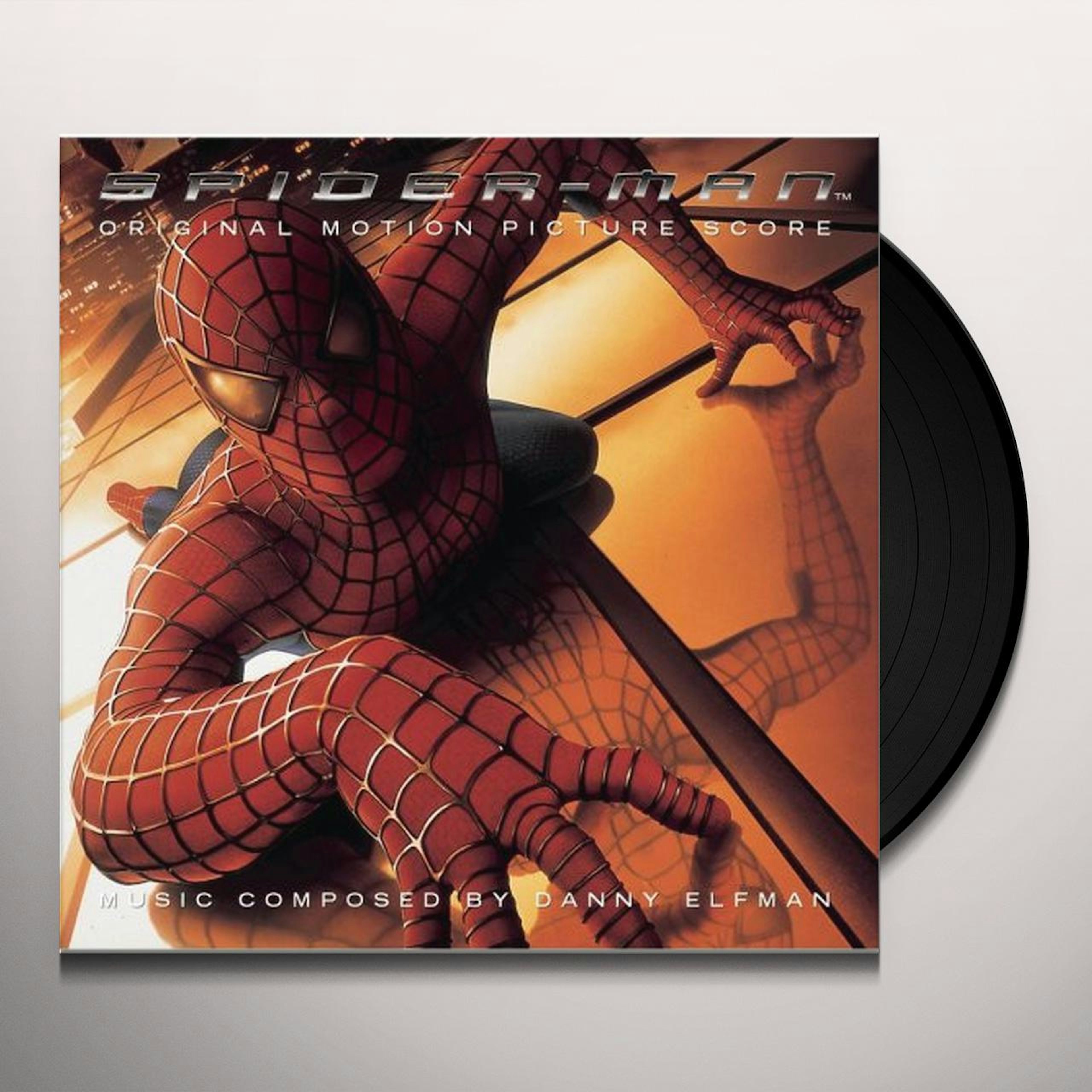 Danny Elfman Spider Man Original Motion Picture Sco Vinyl Record
