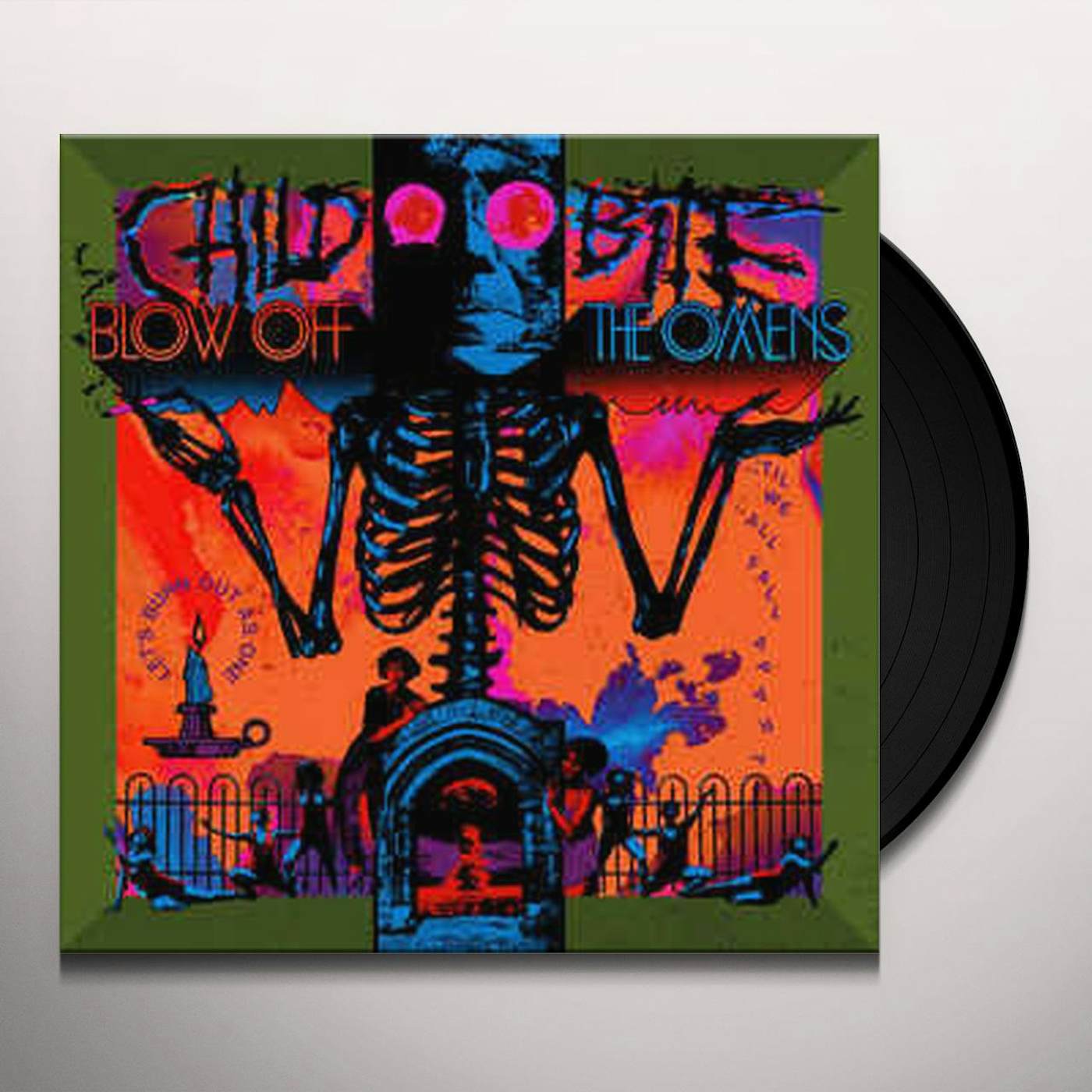 Child Bite Blow off the Omens Vinyl Record