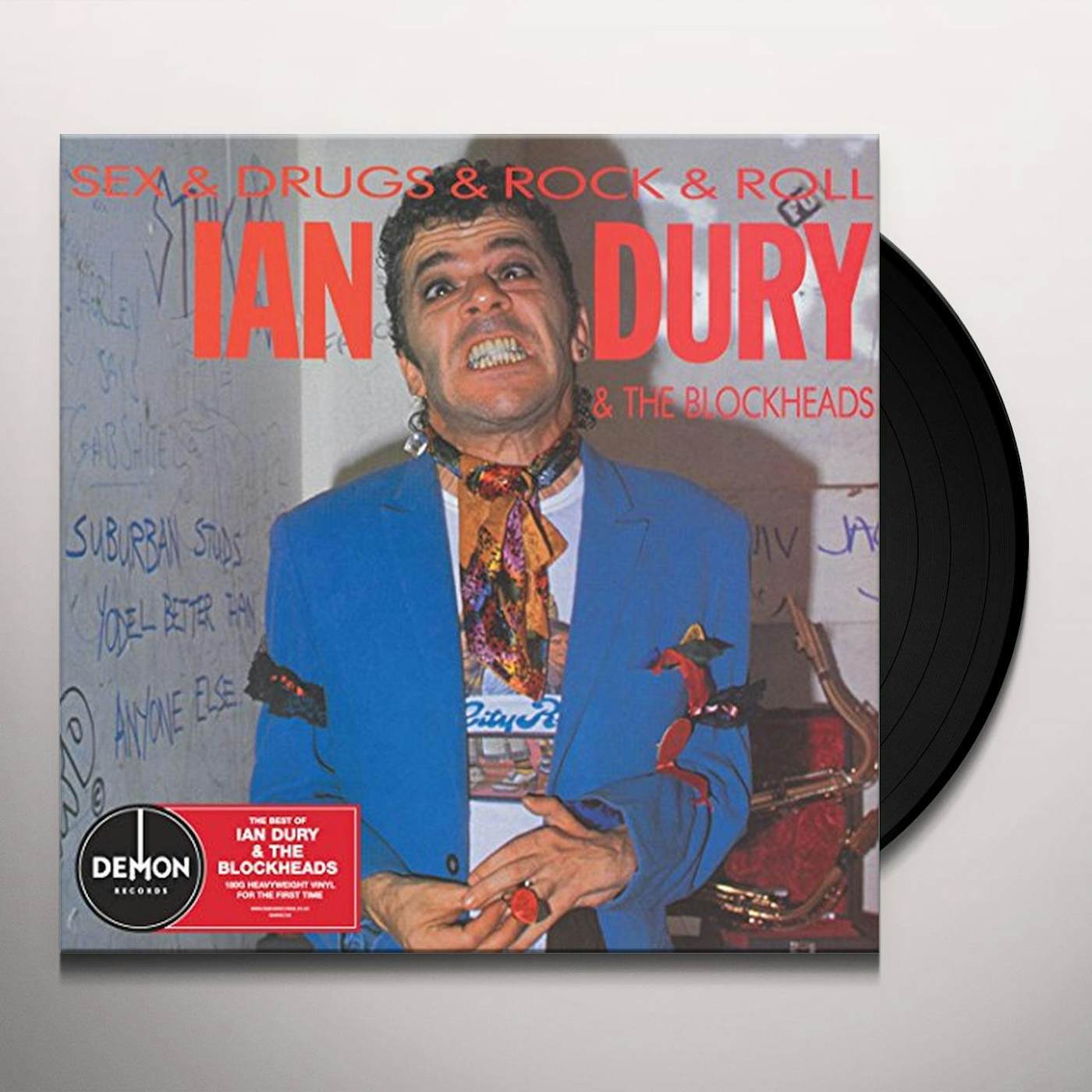Ian Dury SEX & DRUGS & ROCK N ROLL Vinyl Record