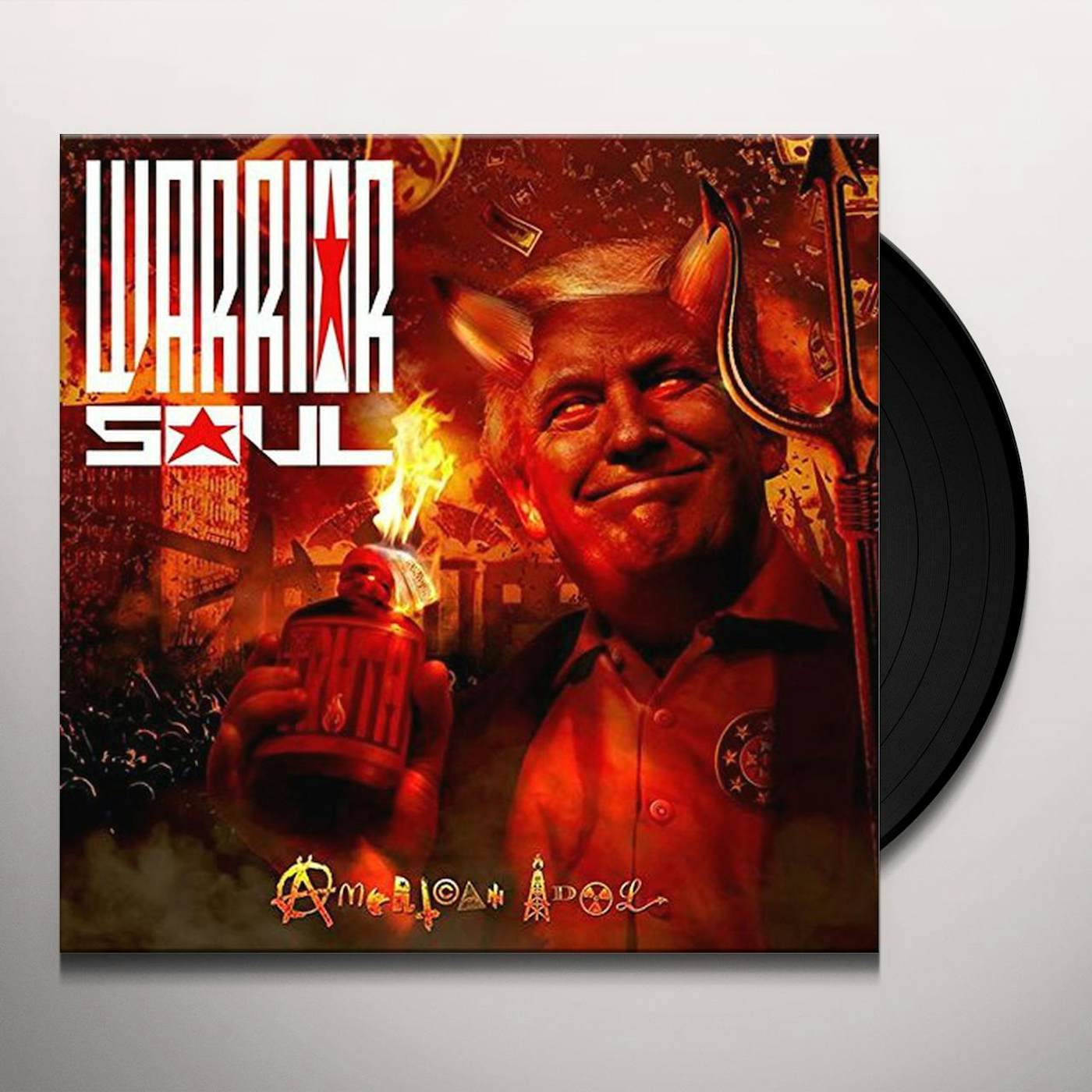 Warrior Soul BACK ON THE LASH (AMERICAN IDOL SLEEVE) Vinyl Record