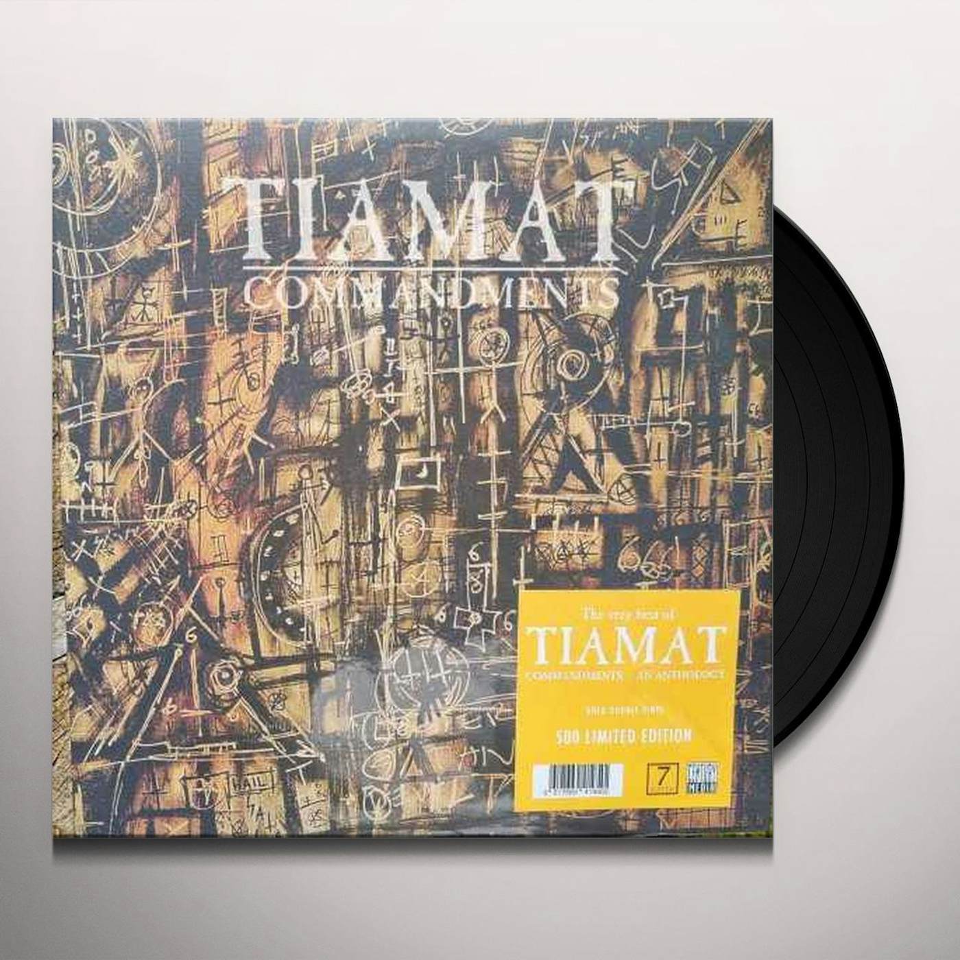 Tiamat COMMANDMENTS: AN ANTHOLOGY Vinyl Record