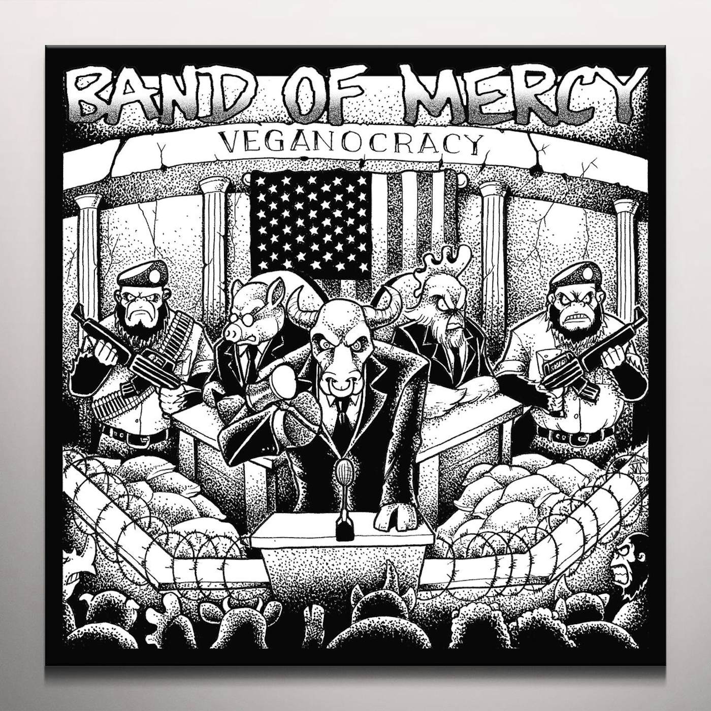 Band of Mercy Veganocracy Vinyl Record