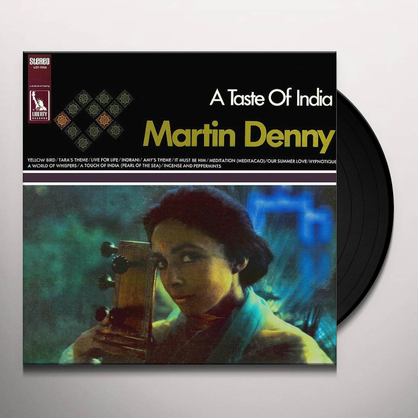 Martin Denny TASTE OF INDIA Vinyl Record