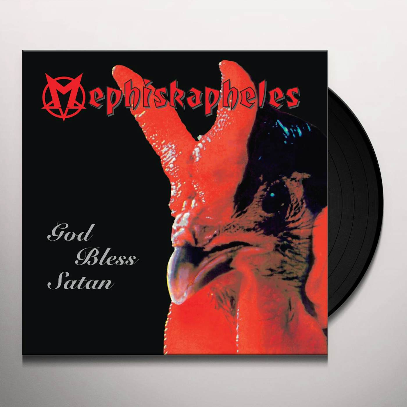Mephiskapheles GOD BLESS SATAN Vinyl Record