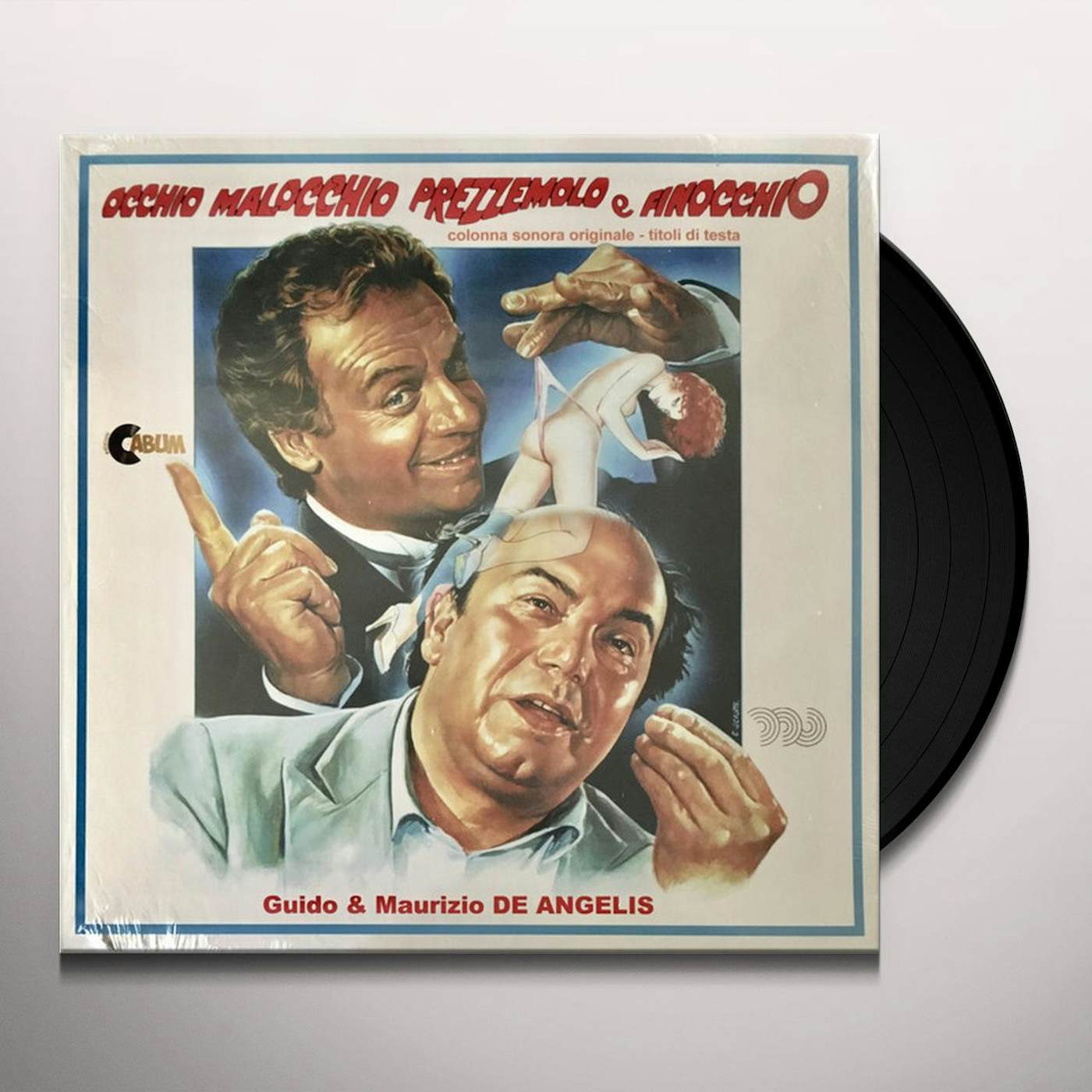 Guido & Maurizio De Angelis OCCHIO MALOCCHIO PREZZEMOLO E FINOCCHIO UNO - Original Soundtrack Vinyl Record