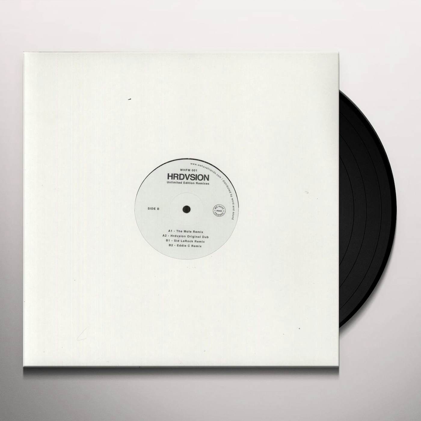 Hrdvsion Unlimited Edition Vinyl Record