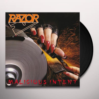 Razor MALICIOUS INTENT Vinyl Record
