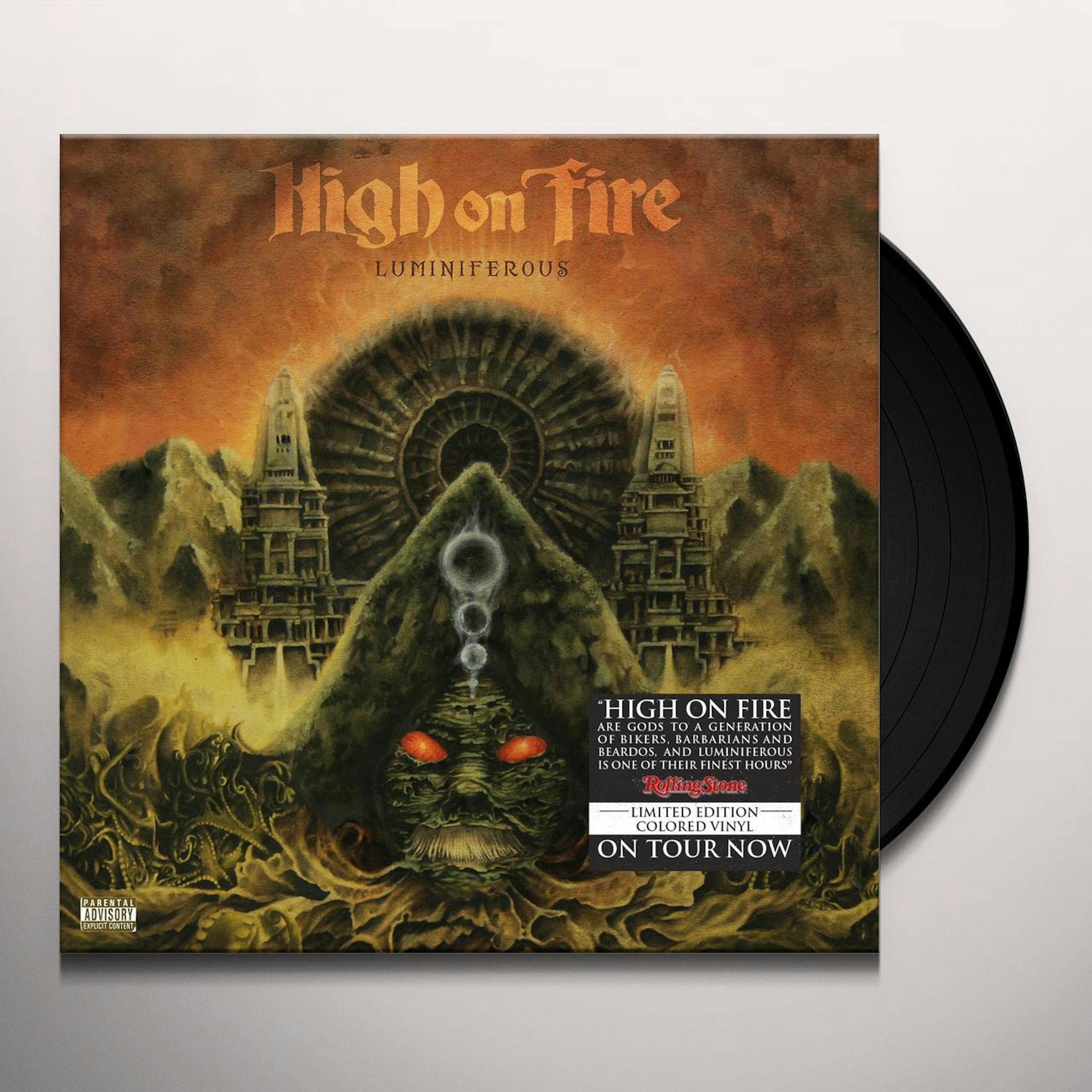 High On Fire LUMINIFEROUS Vinyl Record