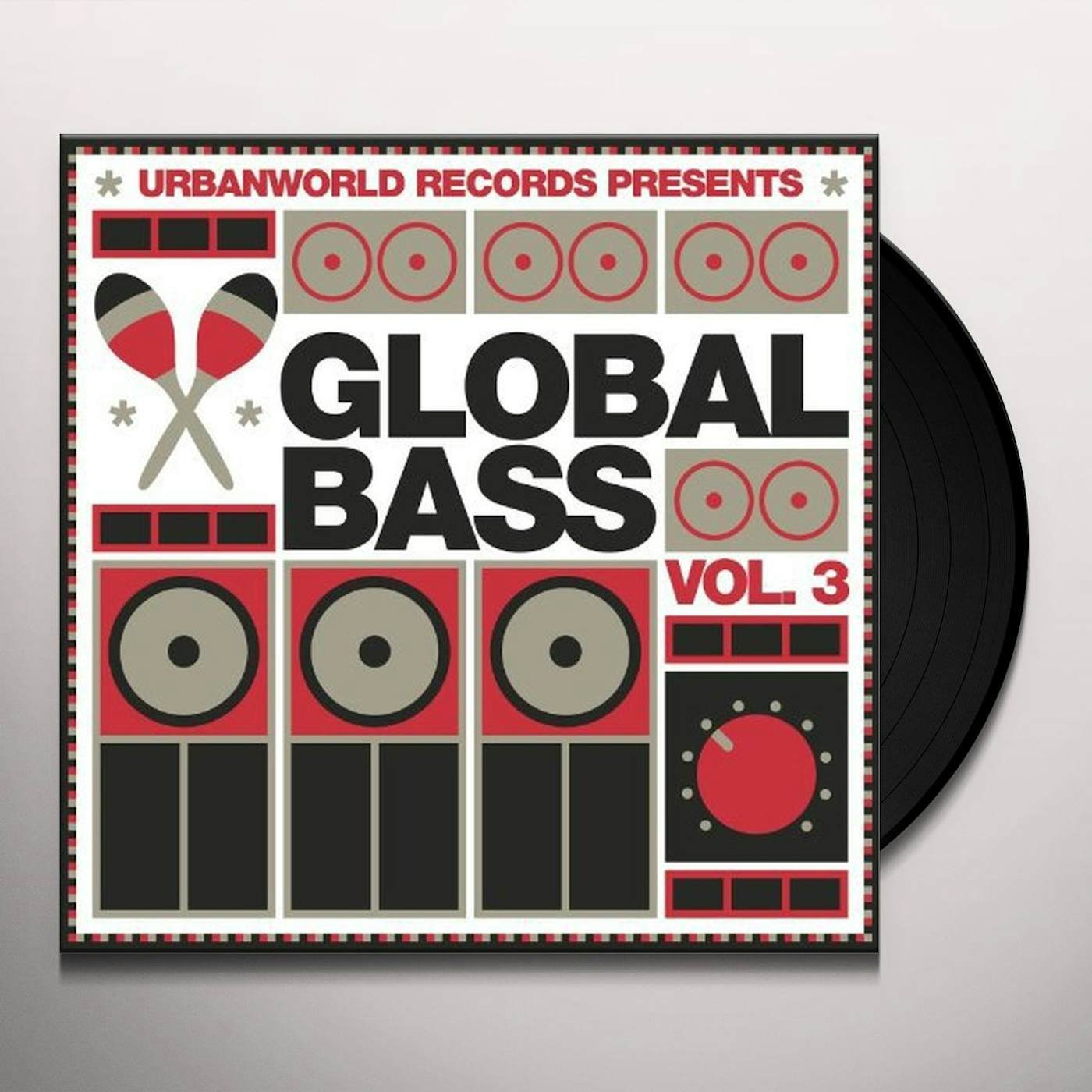 VOL. 3-GLOBAL BASS / VARIOUS Vinyl Record - UK Release