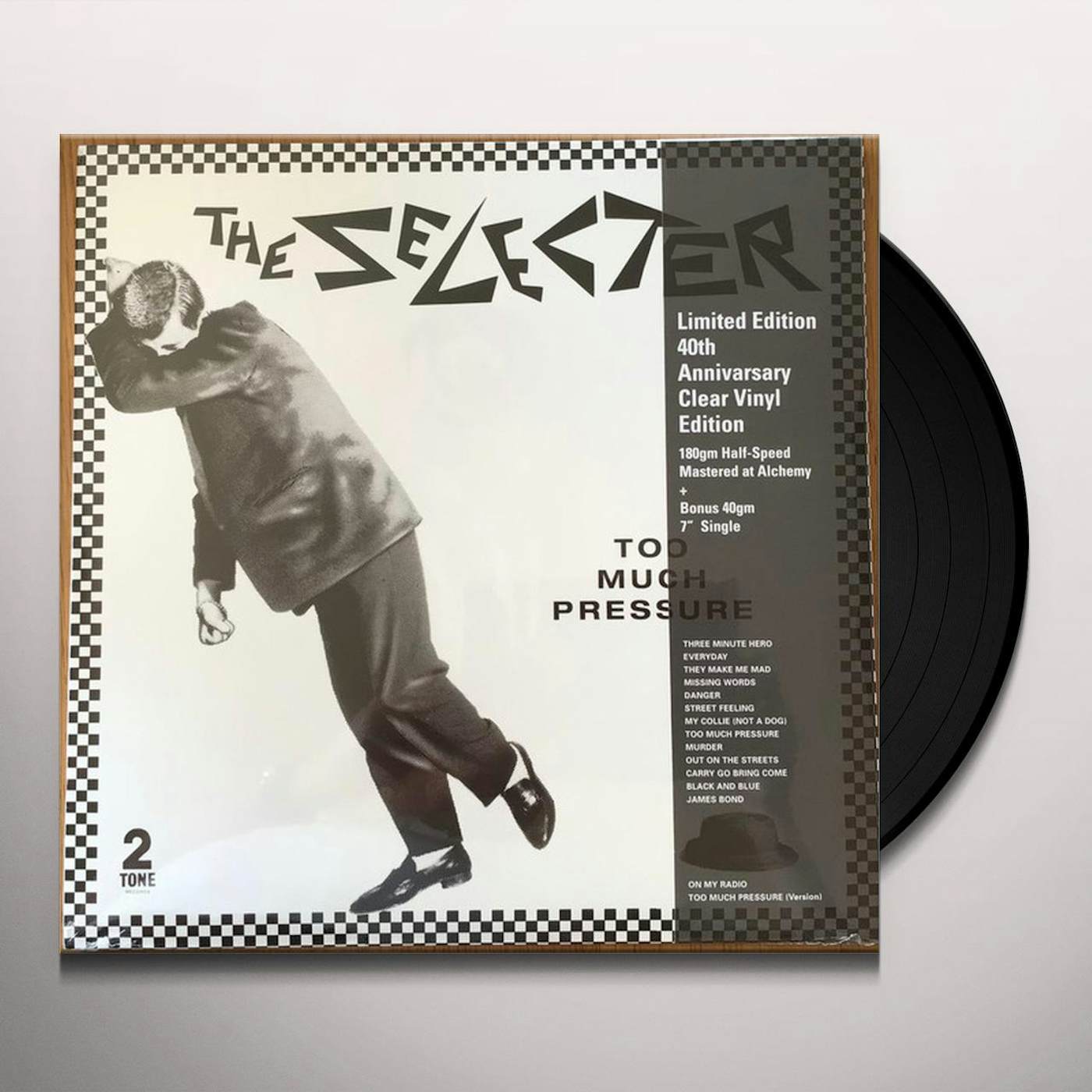 Selecter TOO MUCH PRESSURE (40TH ANNIVERSARY EDITION) (I) Vinyl Record