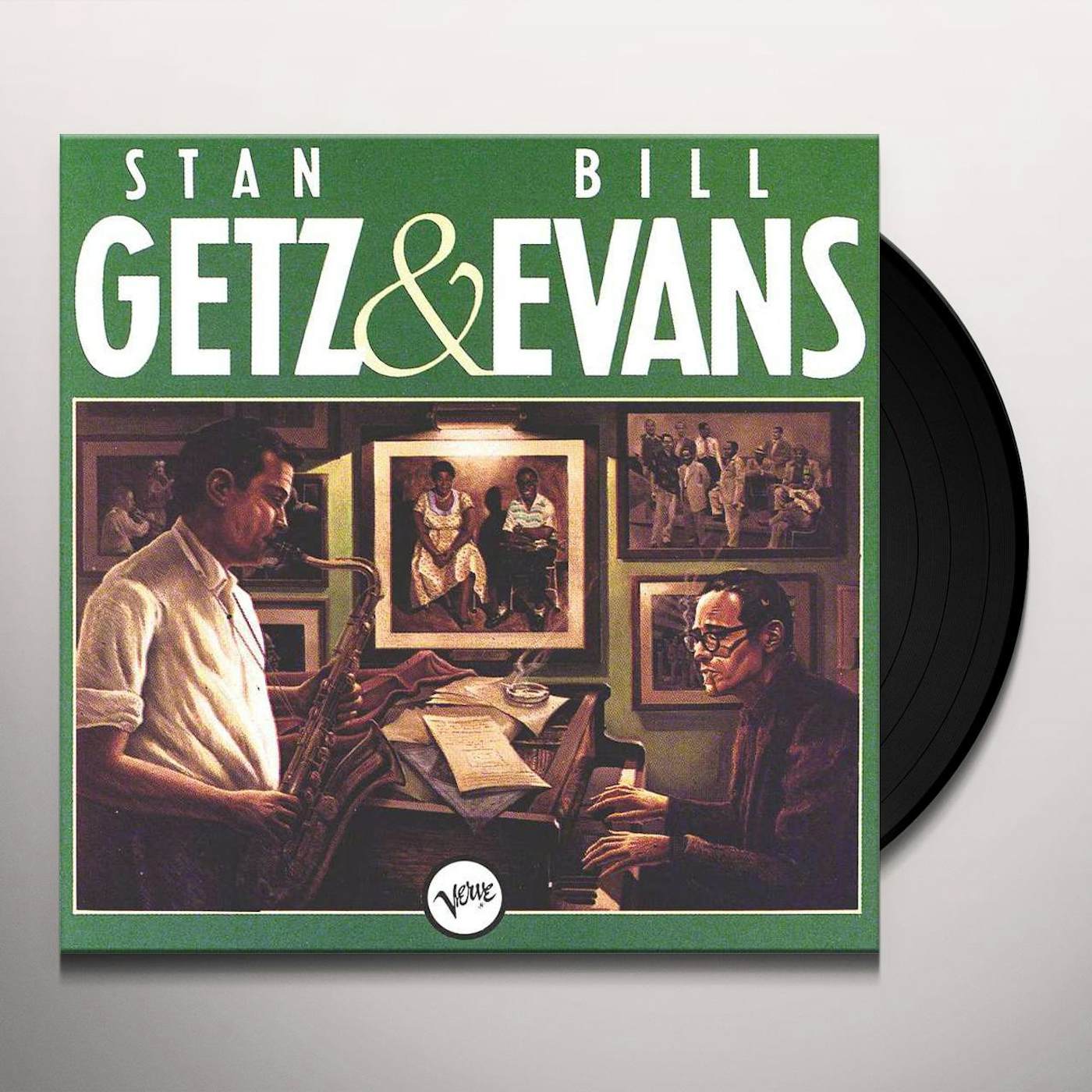 Stan Getz & Joao Gilberto Stan Getz & Bill Evans (LP) Vinyl Record