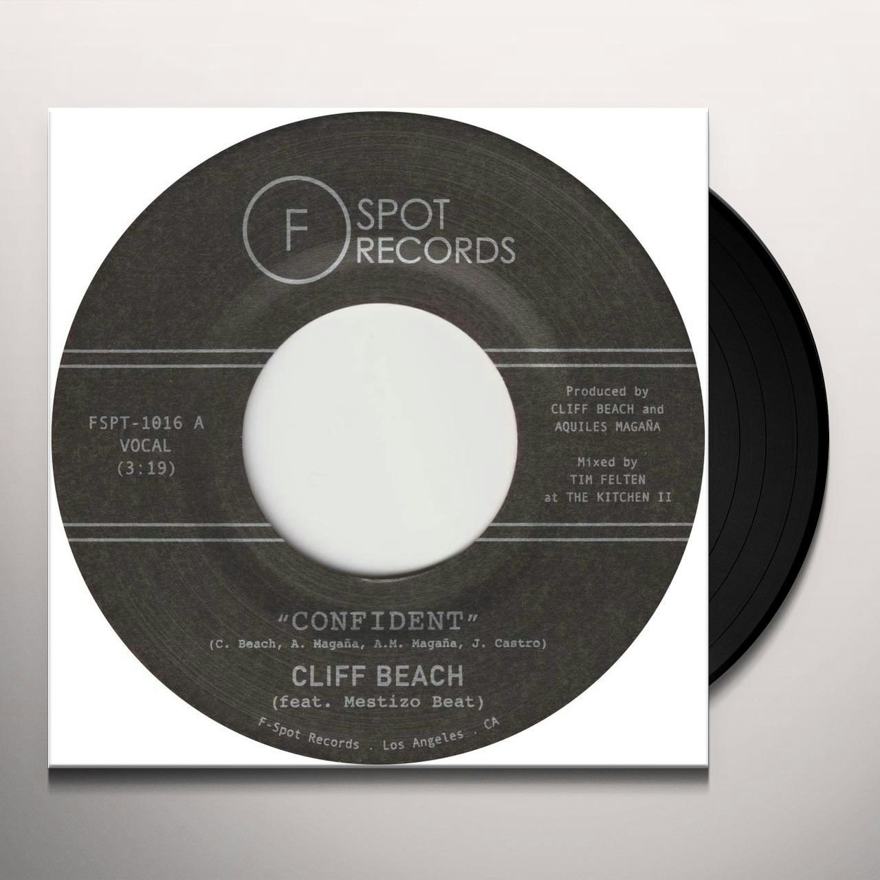 Cliff Beach / Mestizo Beat CONFIDENT / PENNY CANDY Vinyl Record