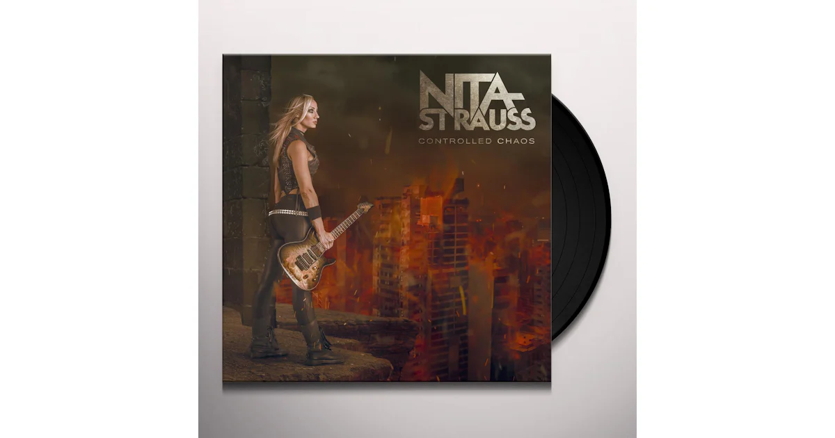Nita Strauss CONTROLLED CHAOS Vinyl Record nita-strauss-controlled-chaos-vinyl-record