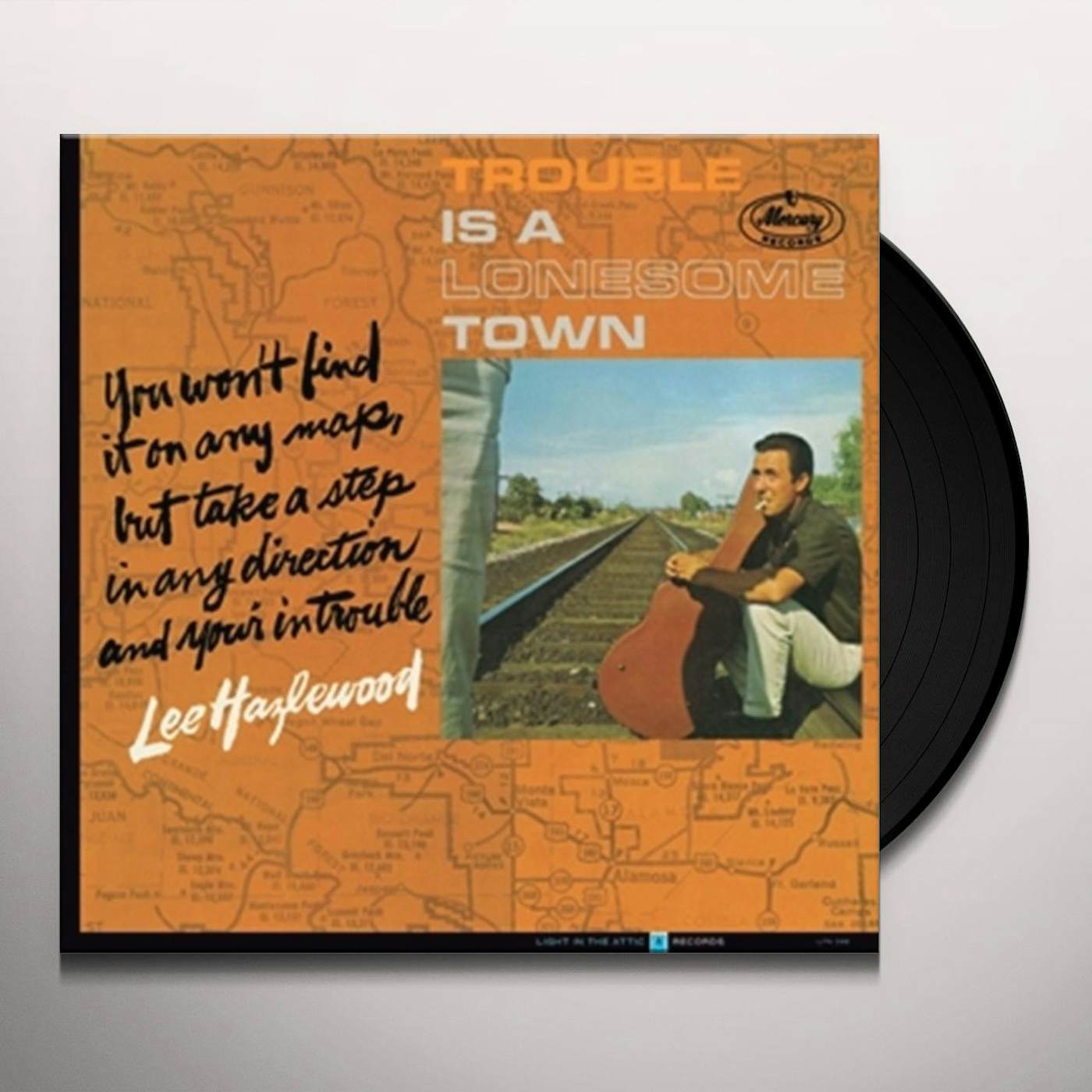 Lee Hazlewood Trouble Is A Lonesome Town Vinyl Record