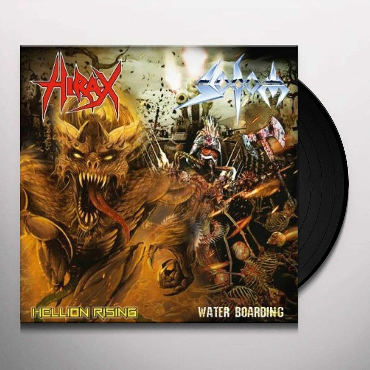 Sodom/Hirax SPLIT SINGLE (UK) (Vinyl)