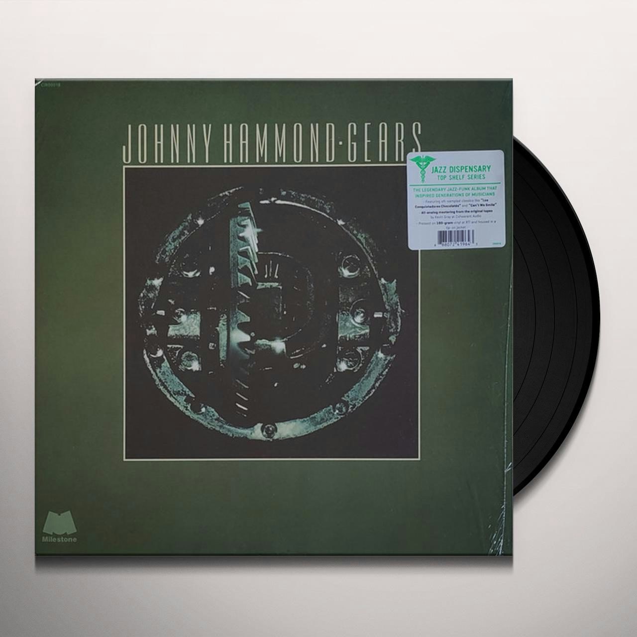 Johnny Hammond GEARS (JAZZ DISPENSARY SERIES) Vinyl Record