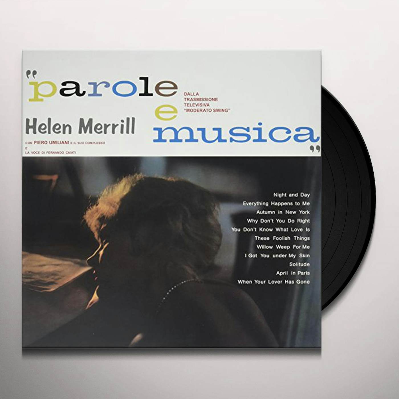 Helen Merrill Parole E Musica Vinyl Record