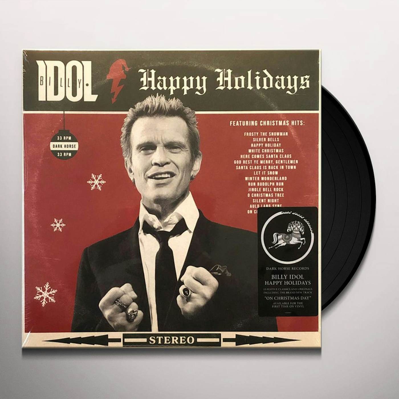 Billy Idol Happy Holidays Vinyl Record