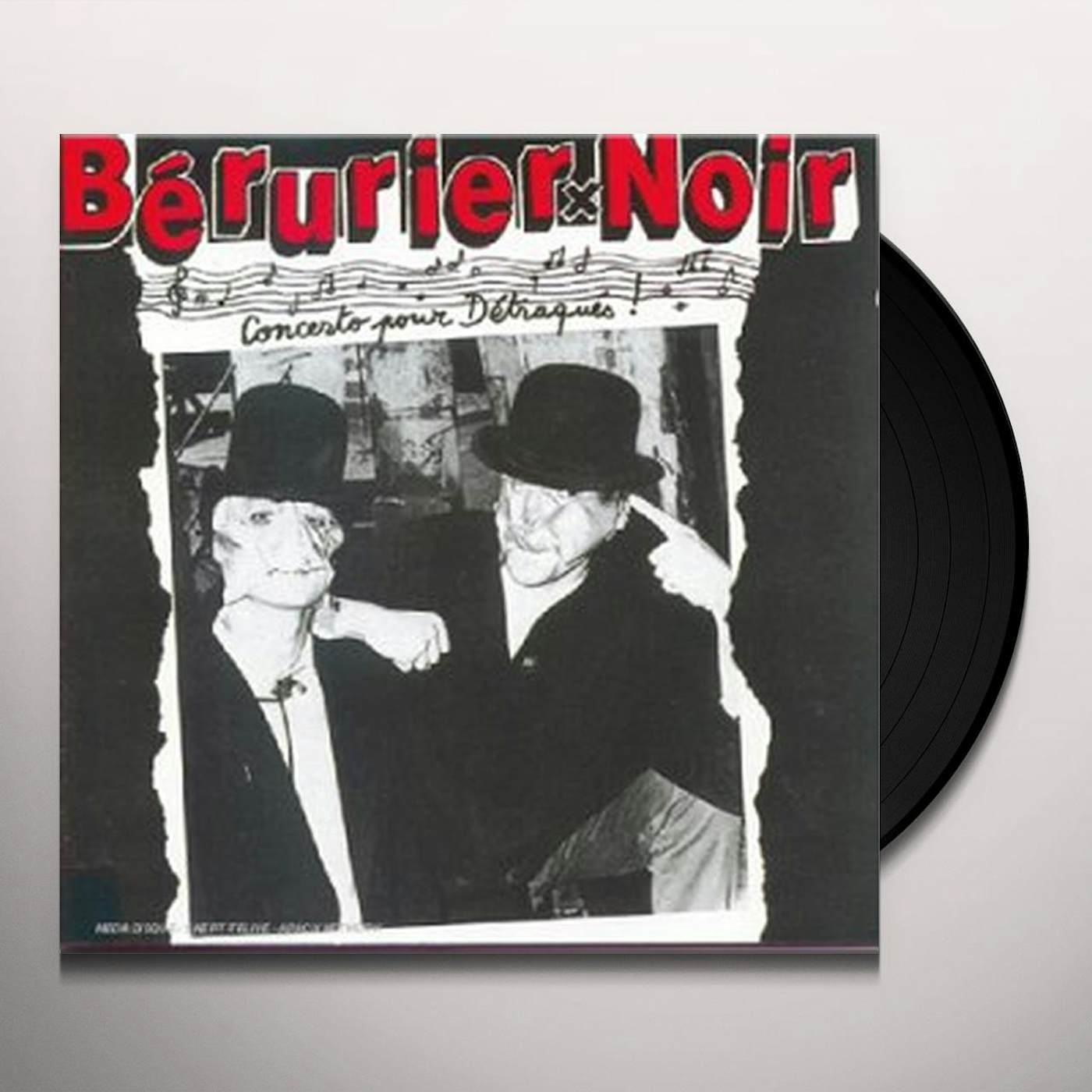 Bérurier Noir CONCERTO POUR DETRAQUES Vinyl Record