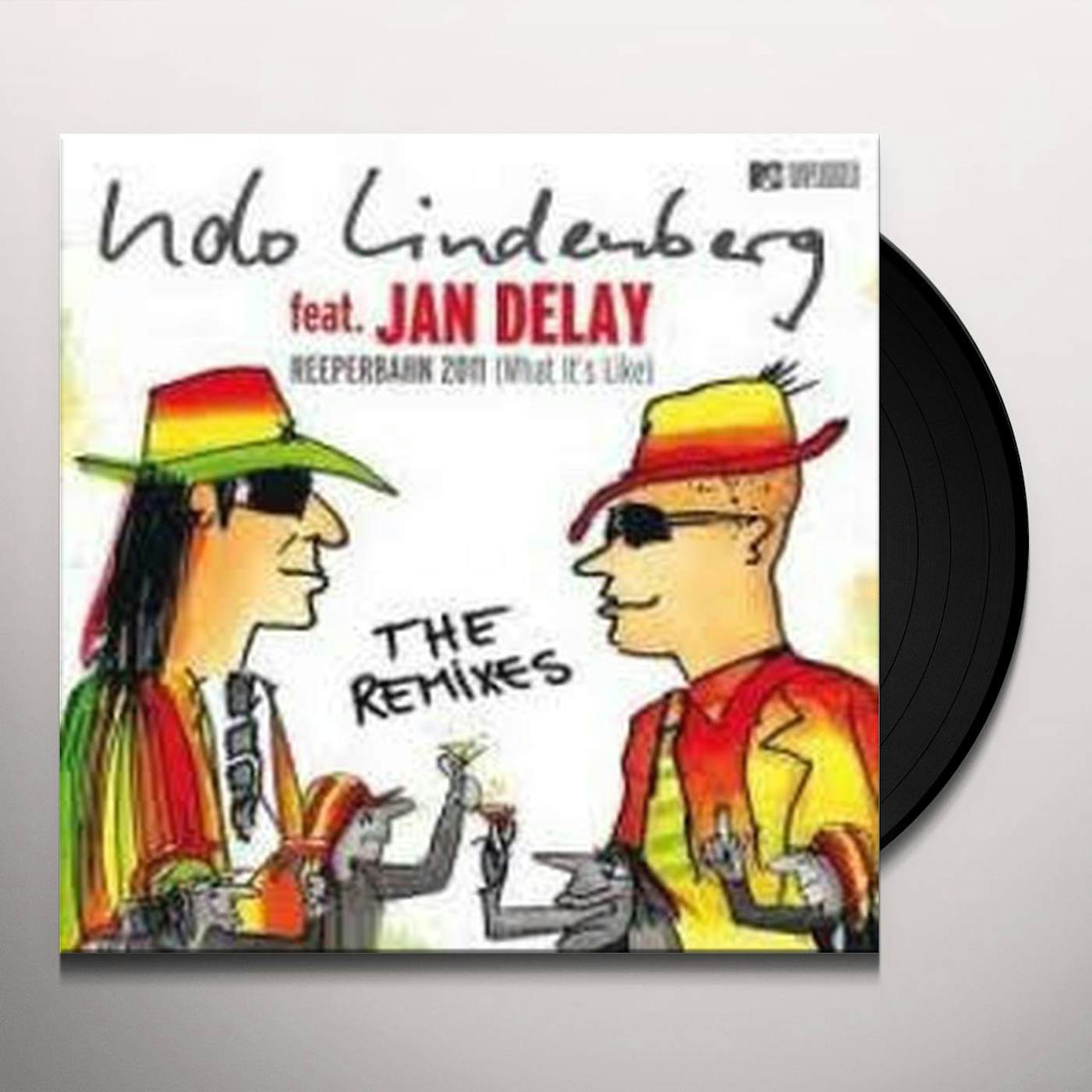 Udo Lindenberg REEPERBAHN 2011 WHAT IT'S LIKE-THE REMIXES Vinyl Record