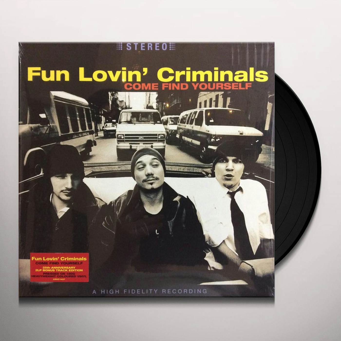 Fun Lovin' Criminals COME FIND YOURSELF (25TH ANNIVERSARY EDITION) Vinyl Record