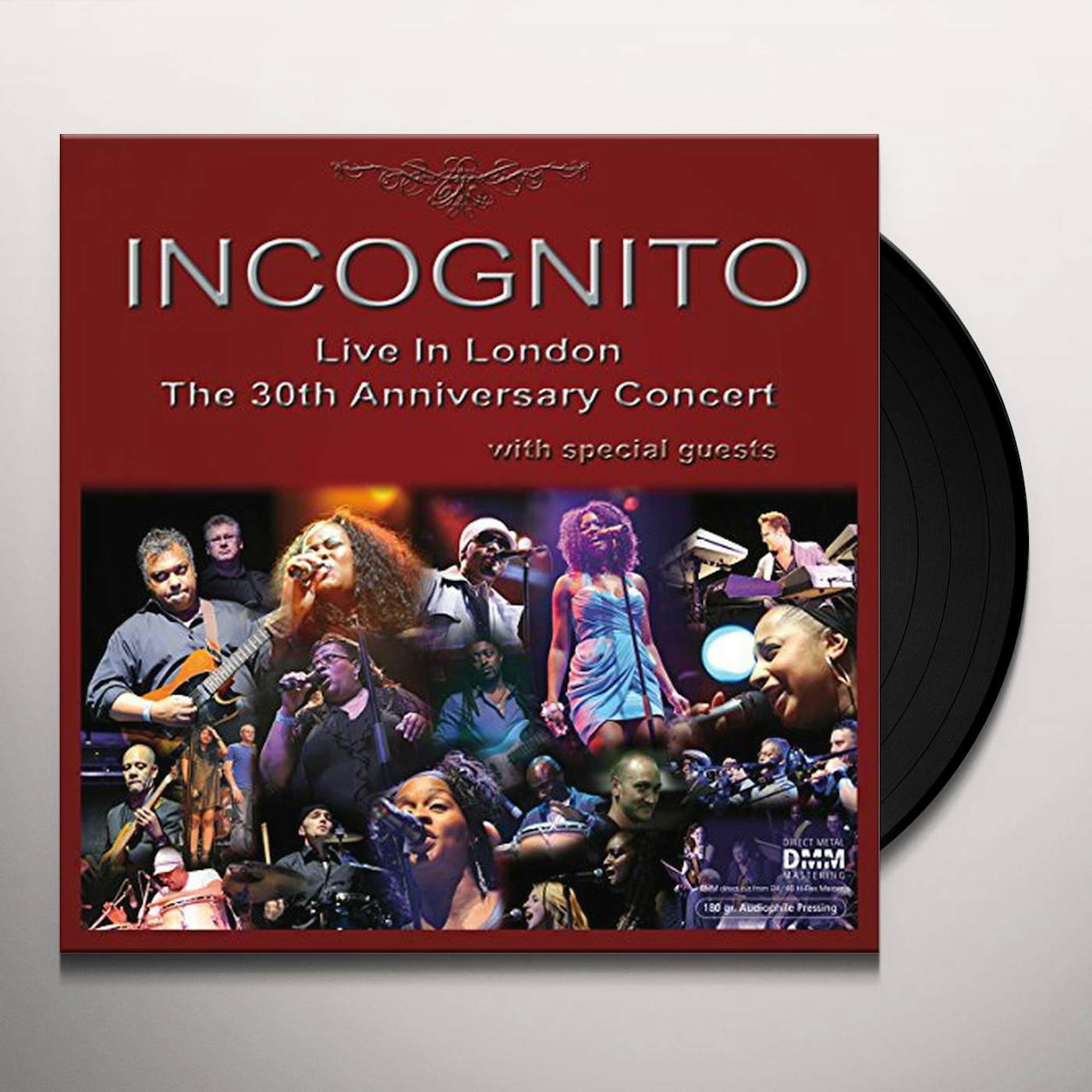 Incognito LIVE IN LONDON: 30TH ANNIVERSARY CONCERT Vinyl Record