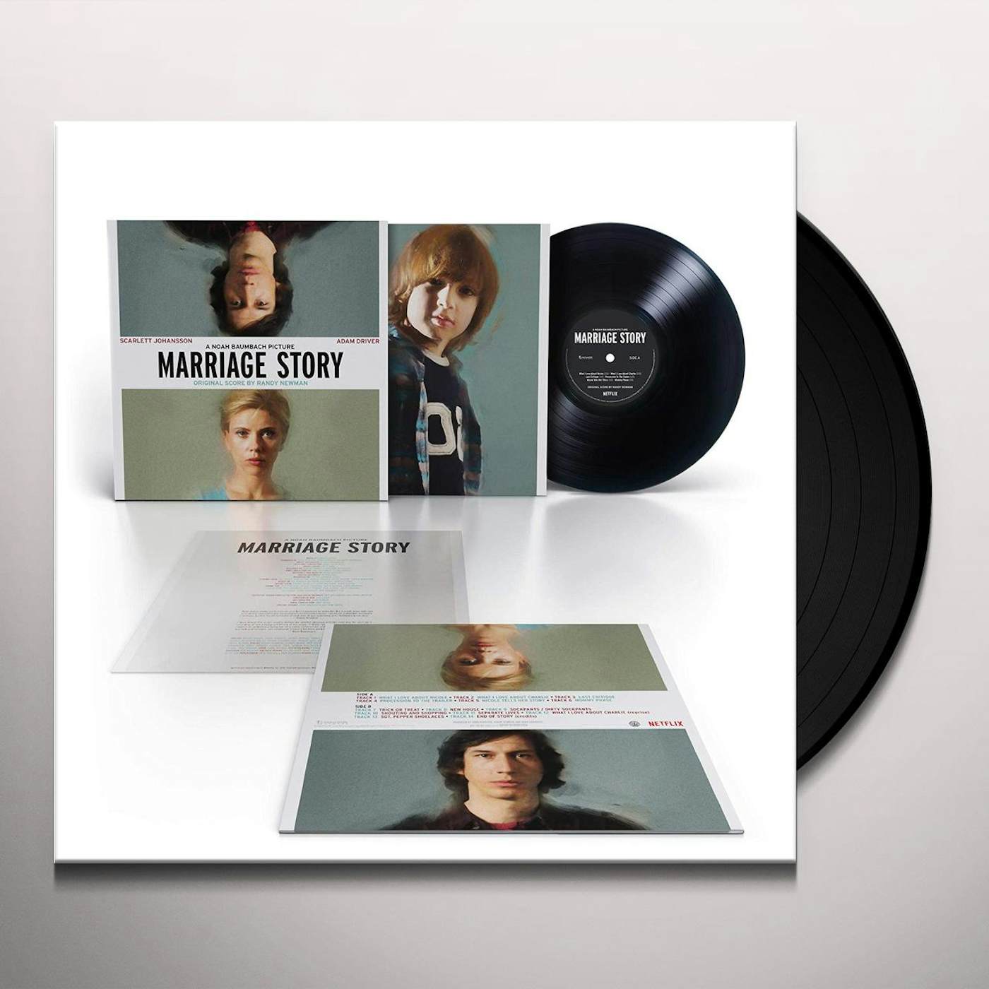 Randy Newman MARRIAGE STORY - Original Soundtrack Vinyl Record