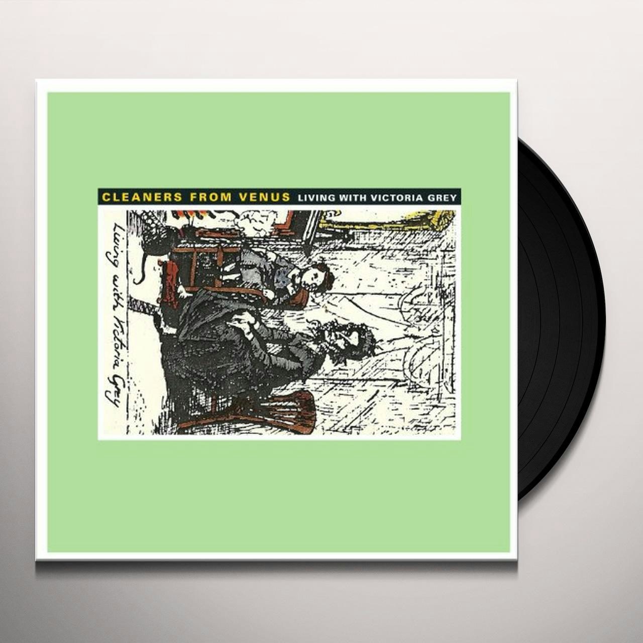 The Cleaners From Venus LIVING WITH VICTORIA GREY Vinyl Record