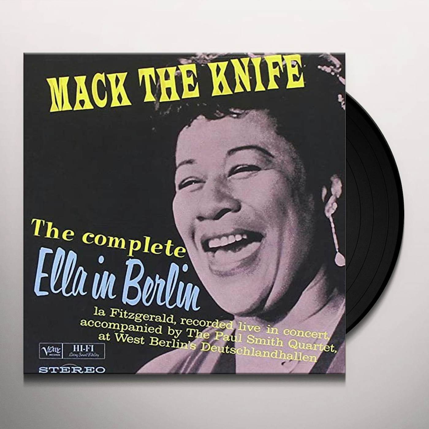 Ella Fitzgerald MACK THE KNIFE: ELLA IN BERLIN (BONUS TRACKS) Vinyl Record