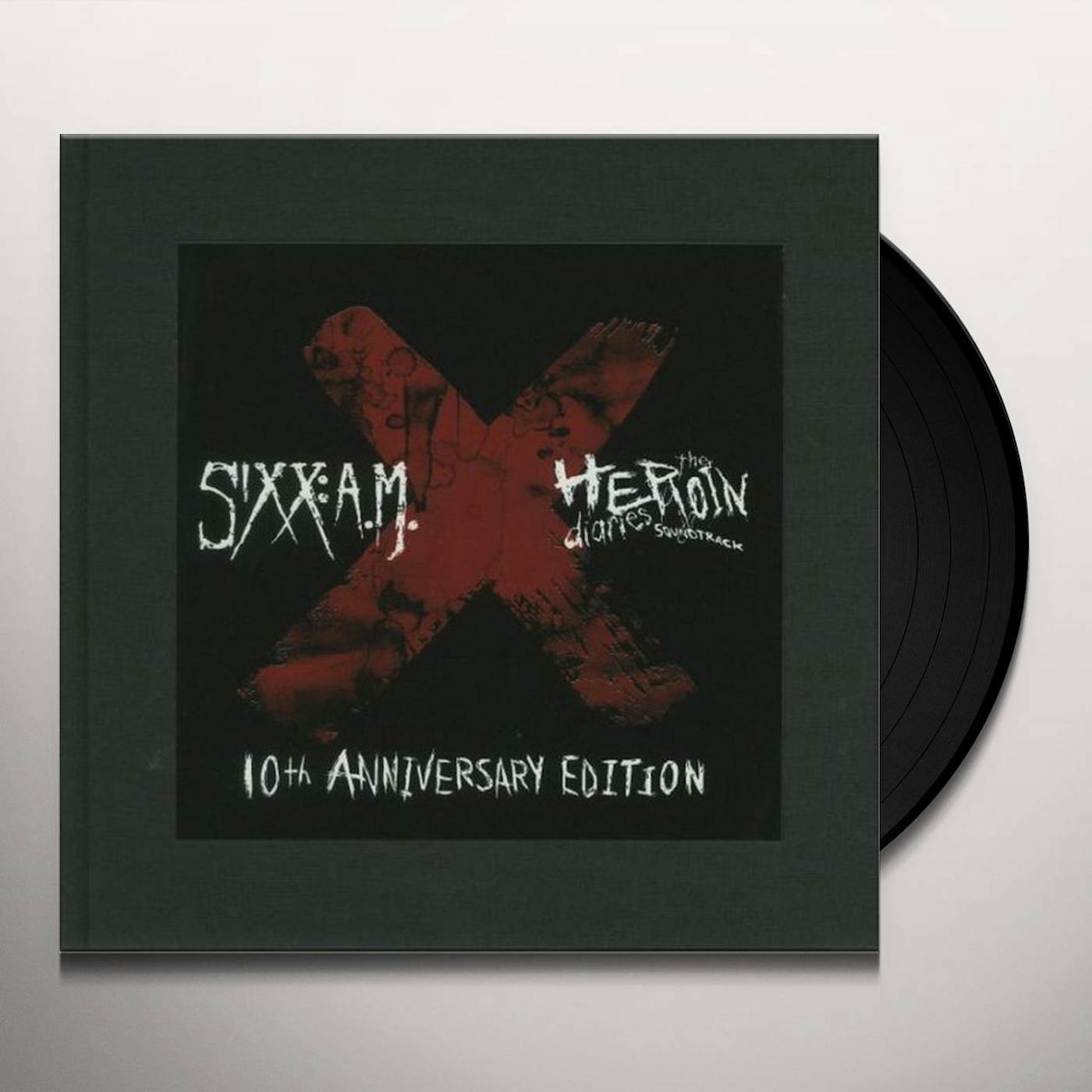 Sixx:A.M. HEROIN DIARIES SOUNDTRACK: 10TH ANNIVERSARY EDITION DELUXE VINYL Vinyl Record