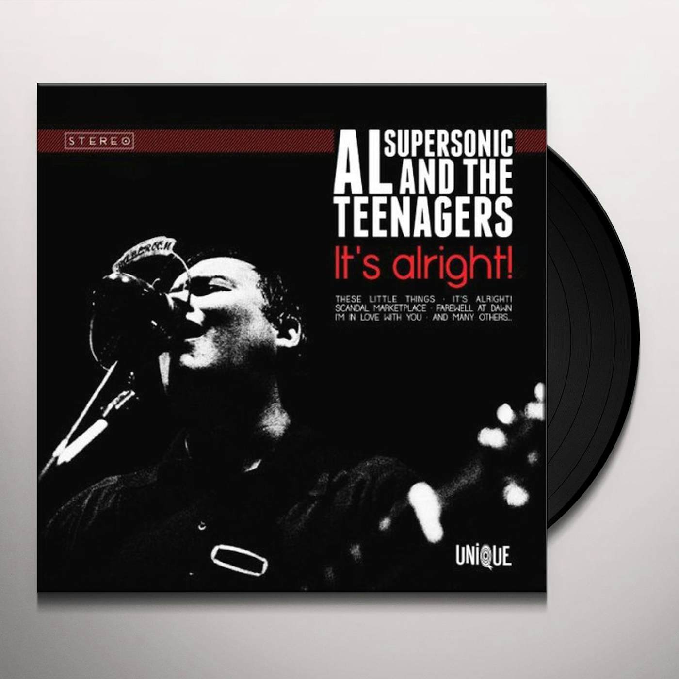 Al Supersonic & The Teenagers It's Alright Vinyl Record