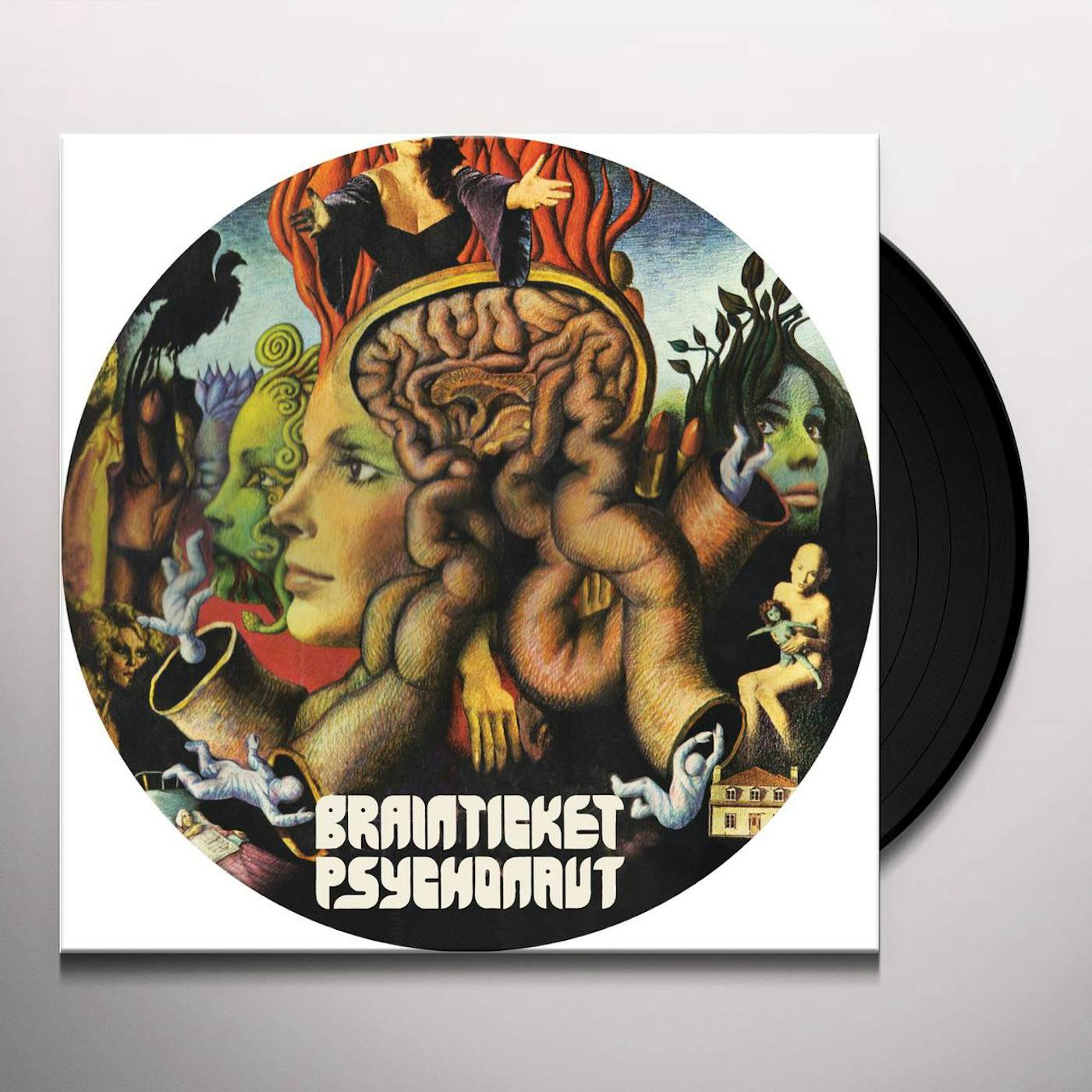 Brainticket PSYCHONAUT (PICTURE VINYL) Vinyl Record