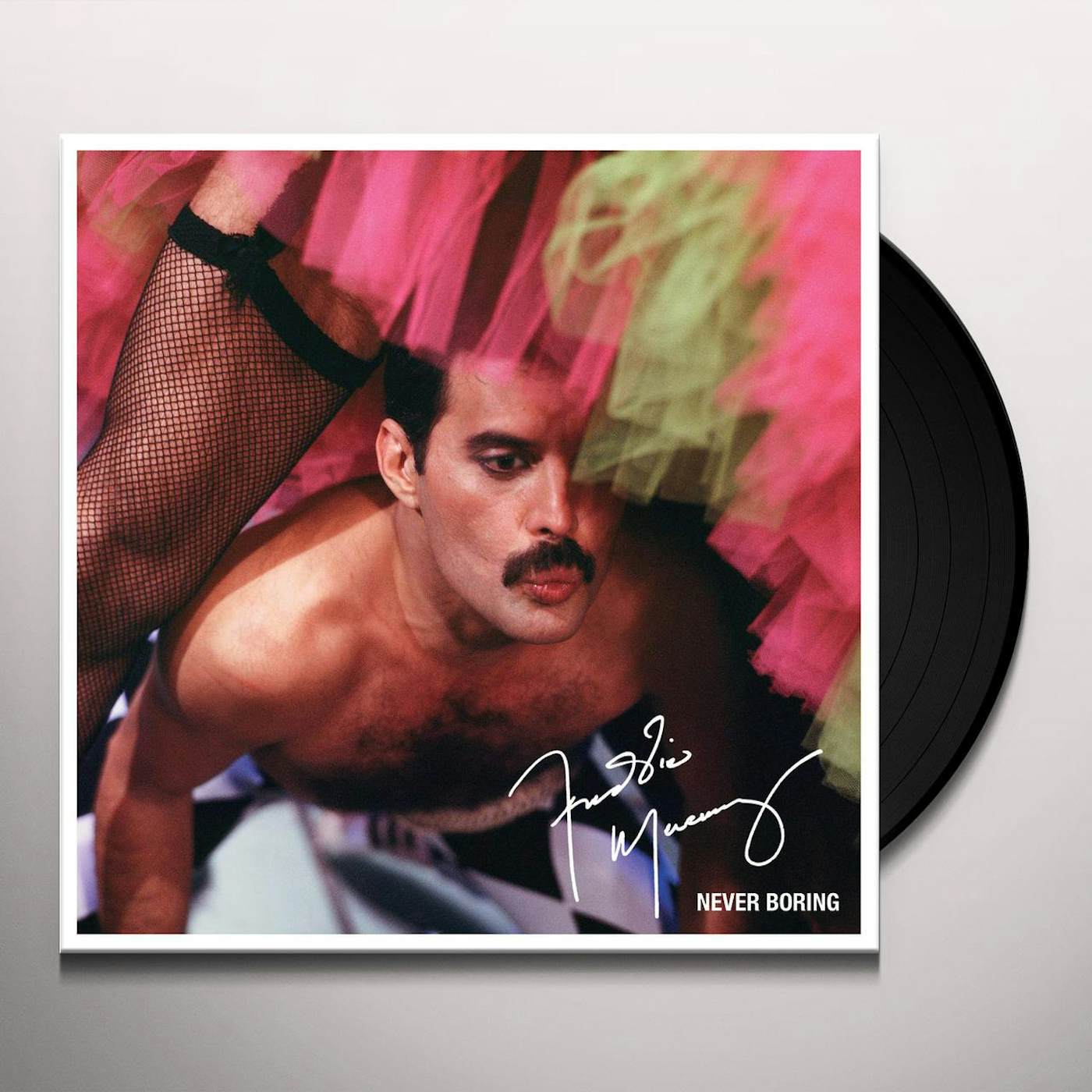 Freddie Mercury Never Boring Vinyl Record