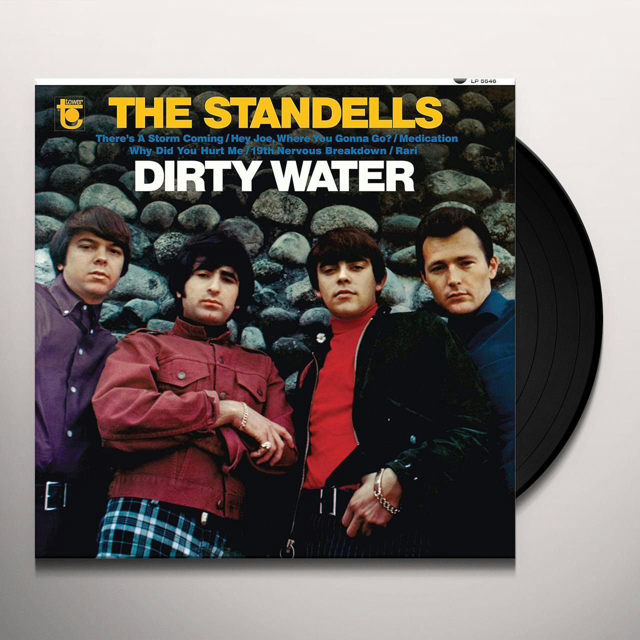 The Seeds / The Standells - Pushin Too Hard / Dirty Water (45-Tours Usagé) main image 0