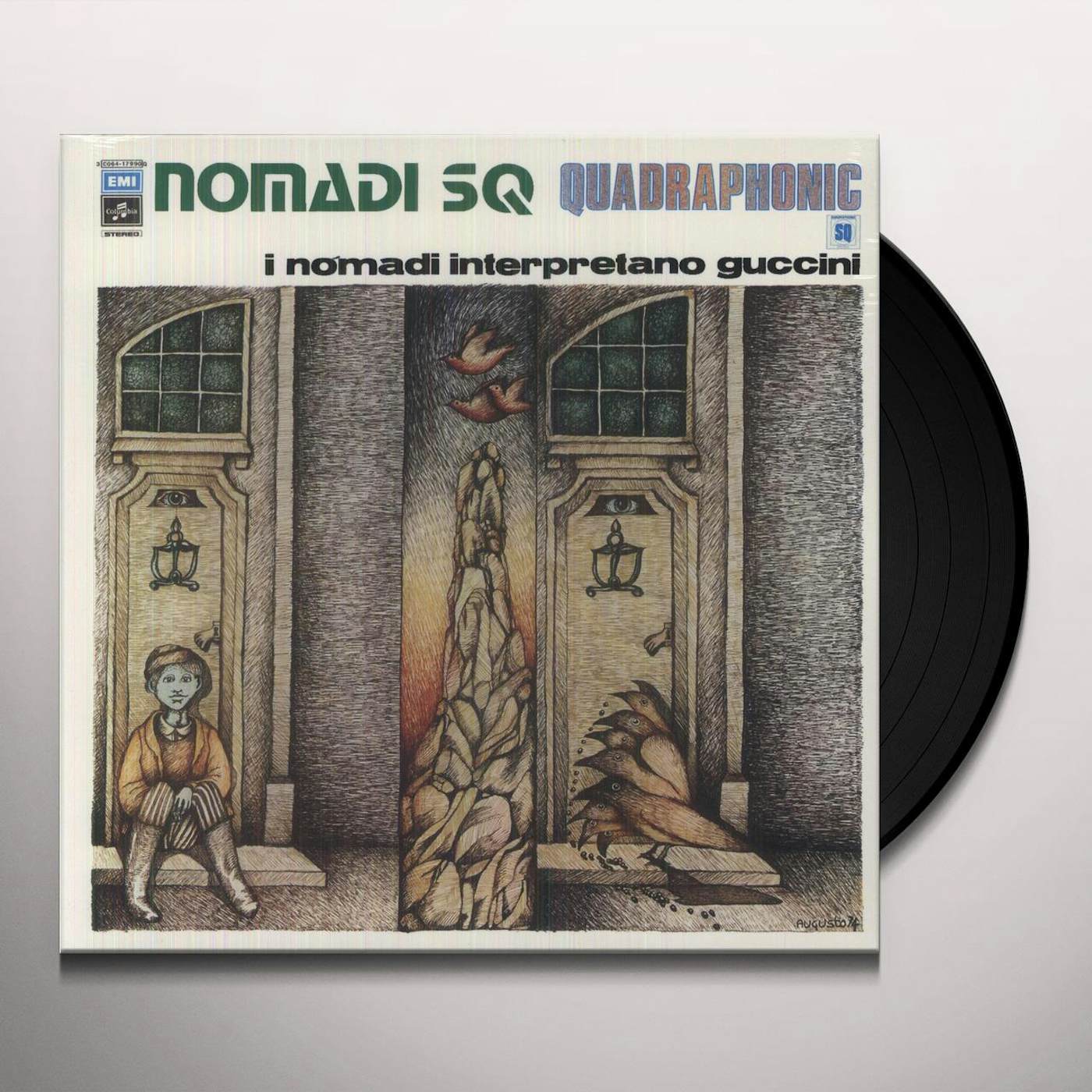 Nomadi INTERPRETANO GUCCINI Vinyl Record