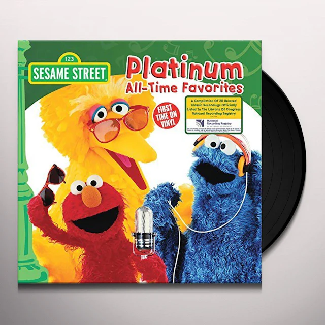 Sesame Street Platinum All Time Favorites Vinyl Record