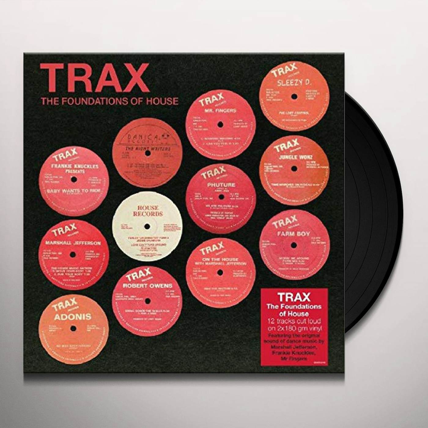 TRAX: THE FOUNDATIONS OF HOUSE / VARIOUS Vinyl Record