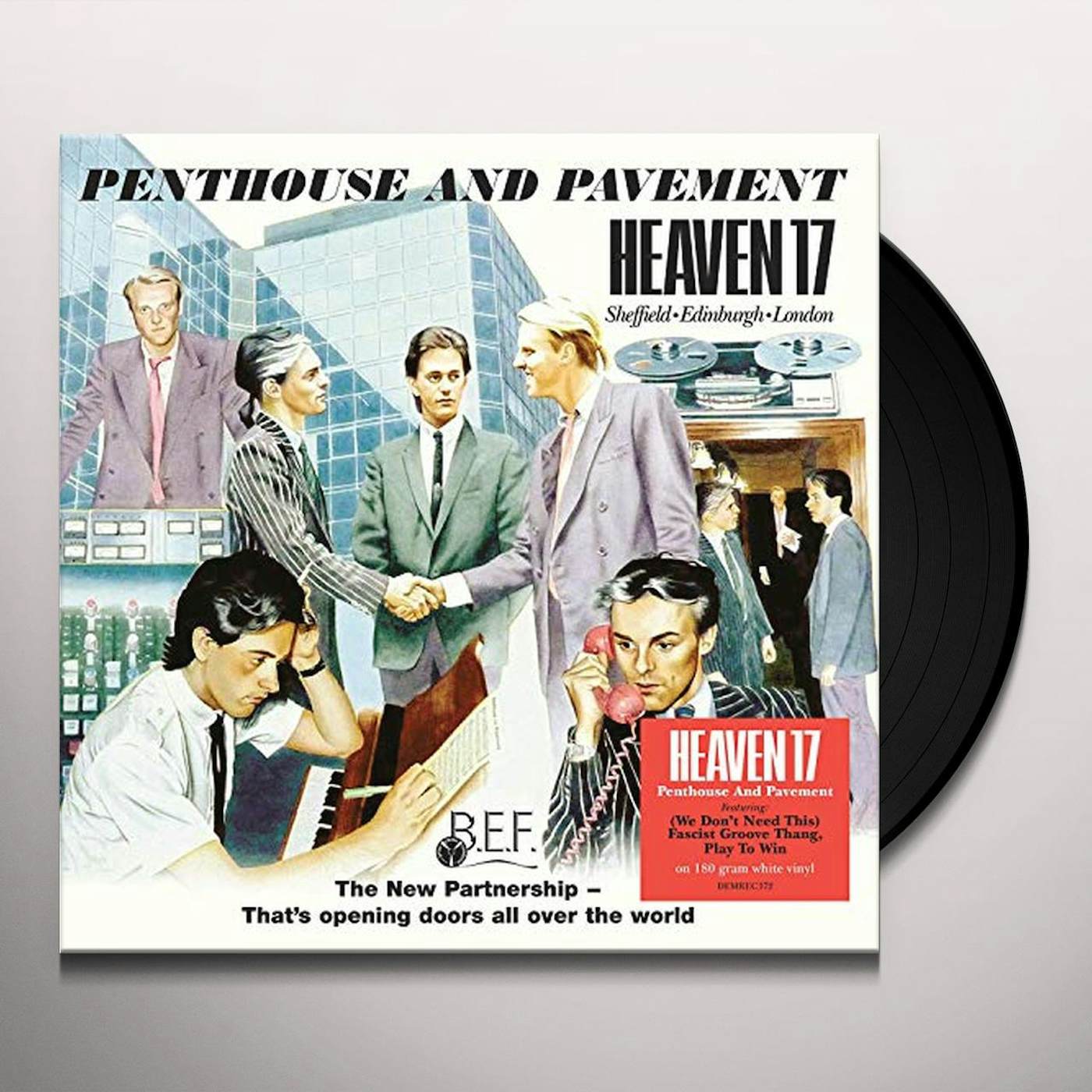 Heaven 17 Penthouse And Pavement Vinyl Record