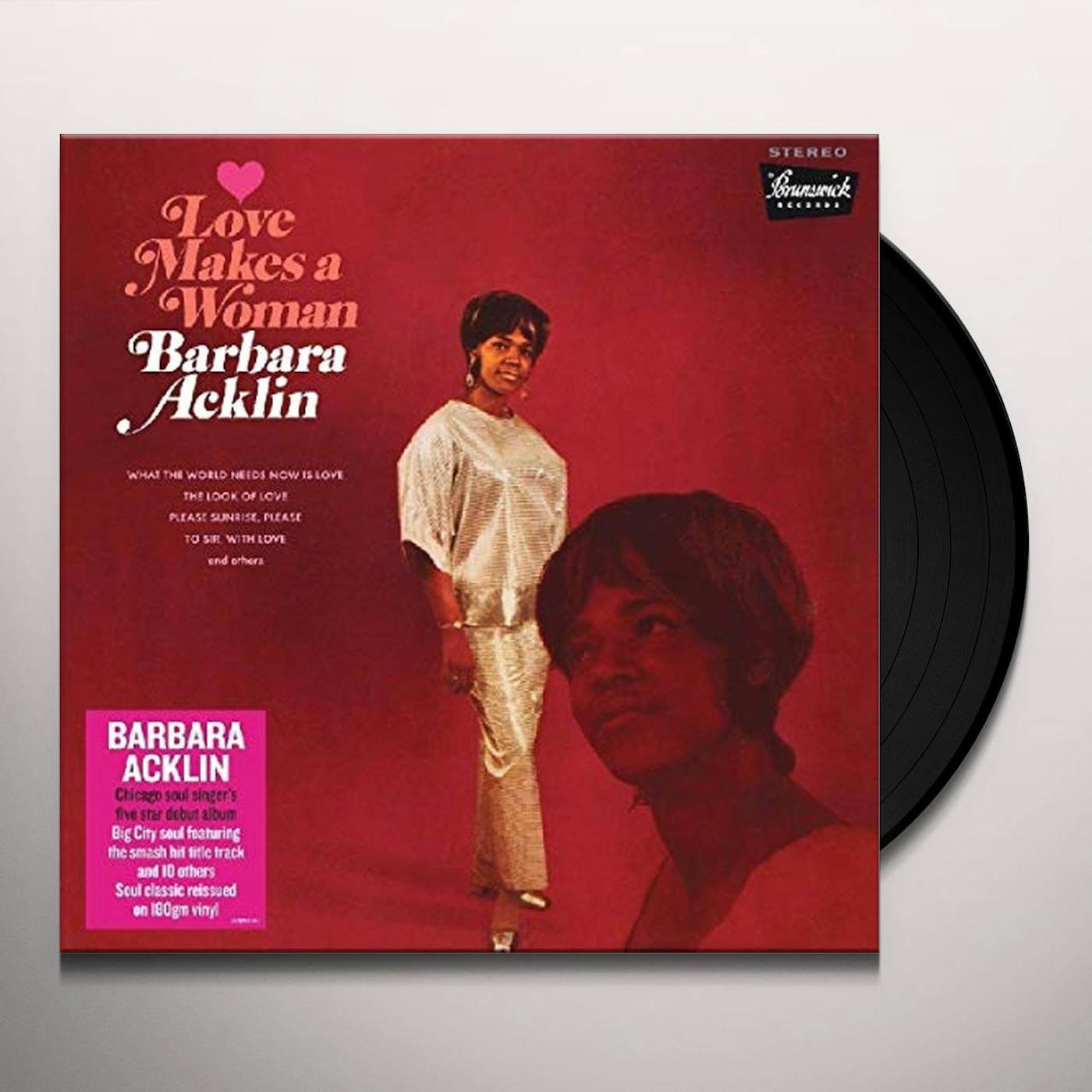 Barbara Acklin Love Makes A Woman Vinyl Record