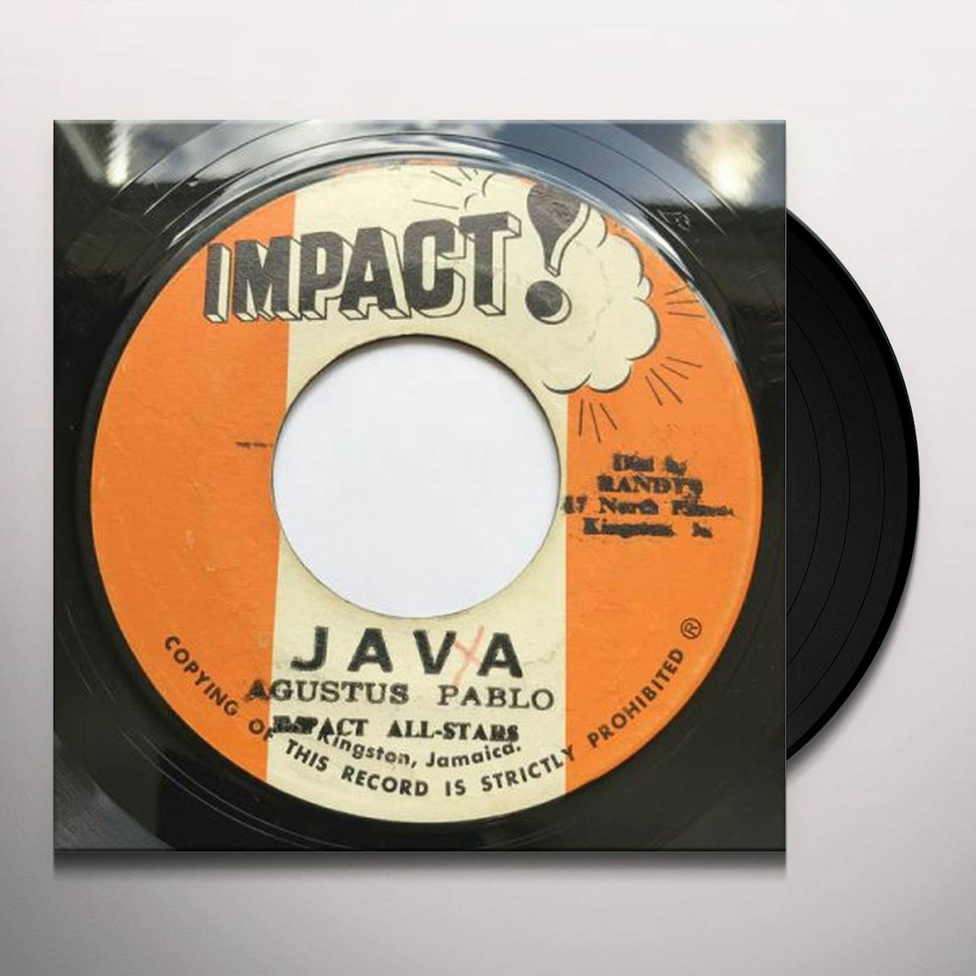Augustus Pablo Java Vinyl Record