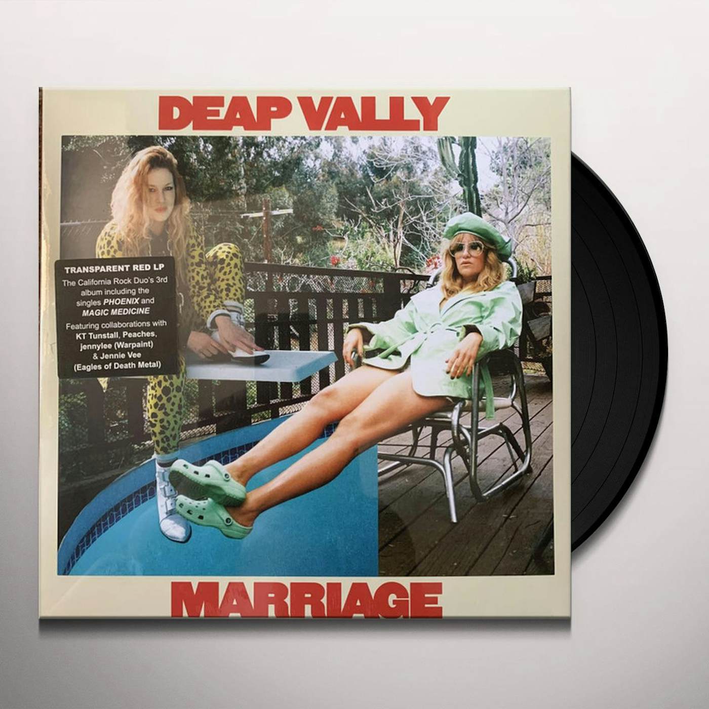 Deap Vally Marriage Vinyl Record