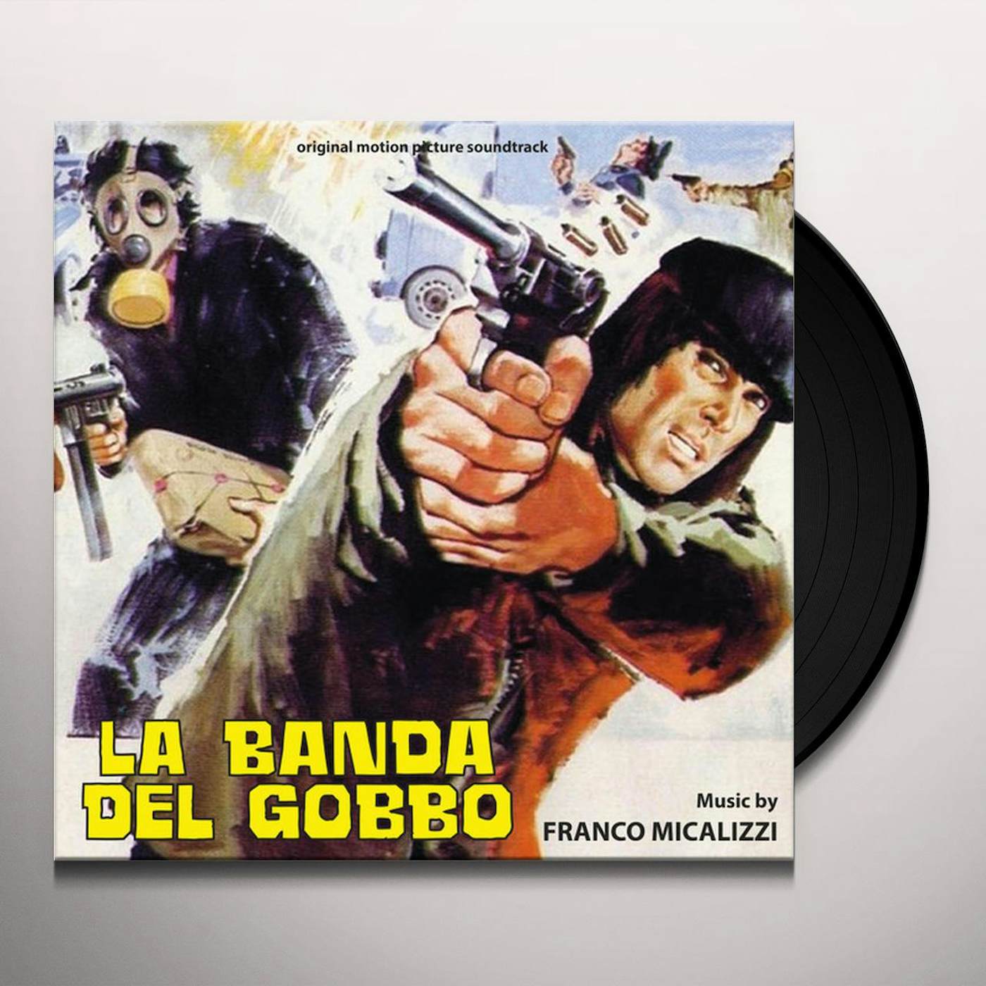 Franco Micalizzi LA BANDA DEL GOBBO Vinyl Record